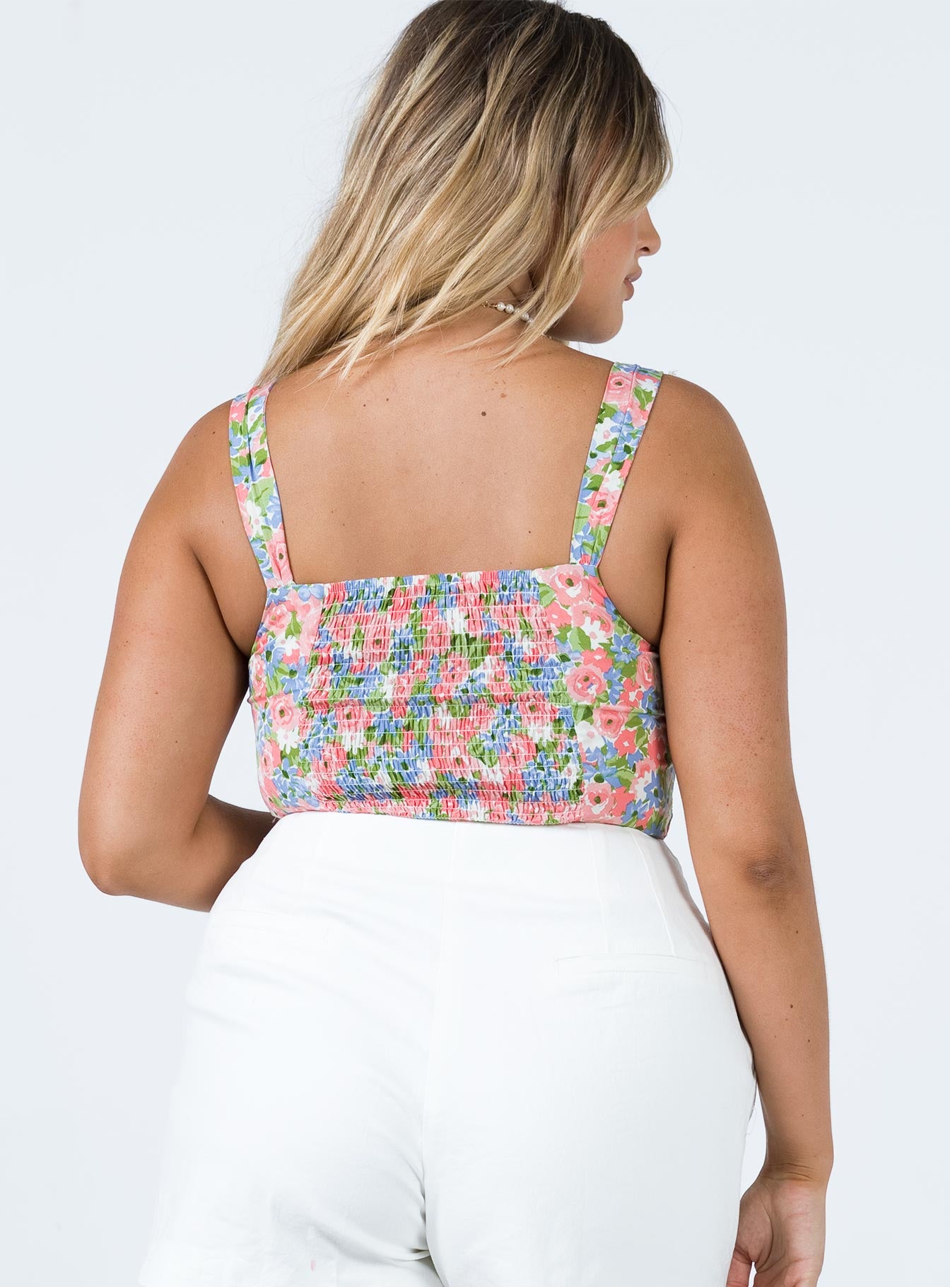 Aleta Top Pink Floral - Image 5