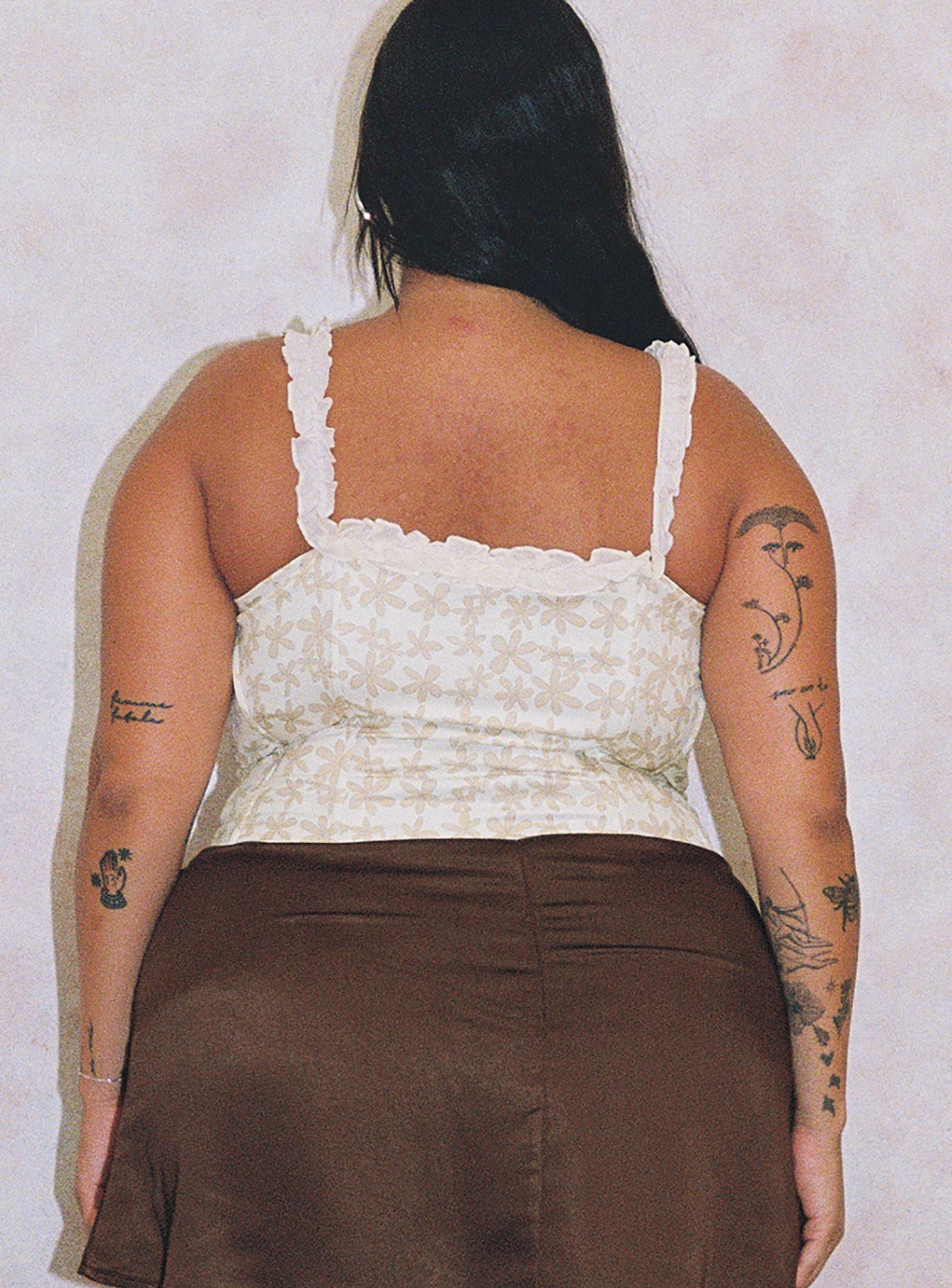 Searle Floral Corset Cream Curve - Image 4