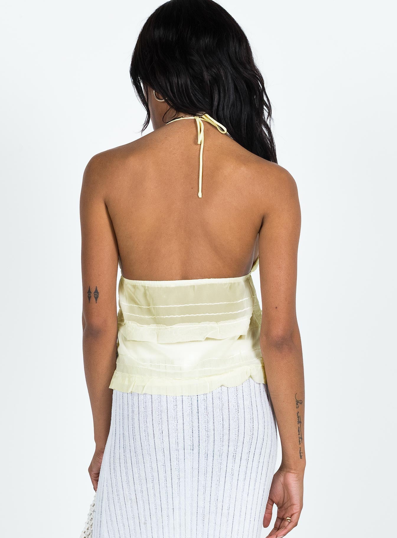 Chantria Top Lemon Ruffle - Image 5