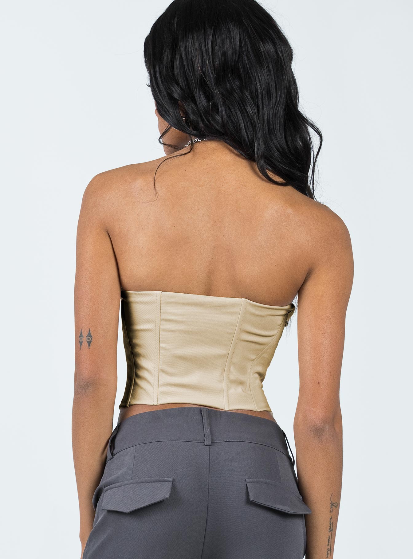 Archer Corset Top Bone - Image 5