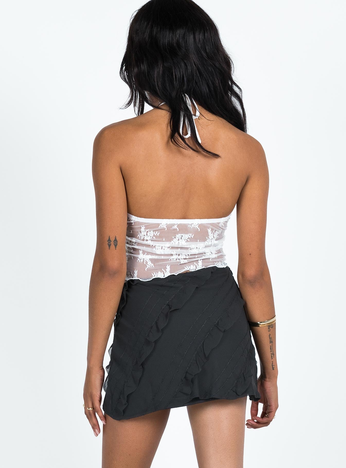 Hasmyn Mini Skirt Black - Image 5