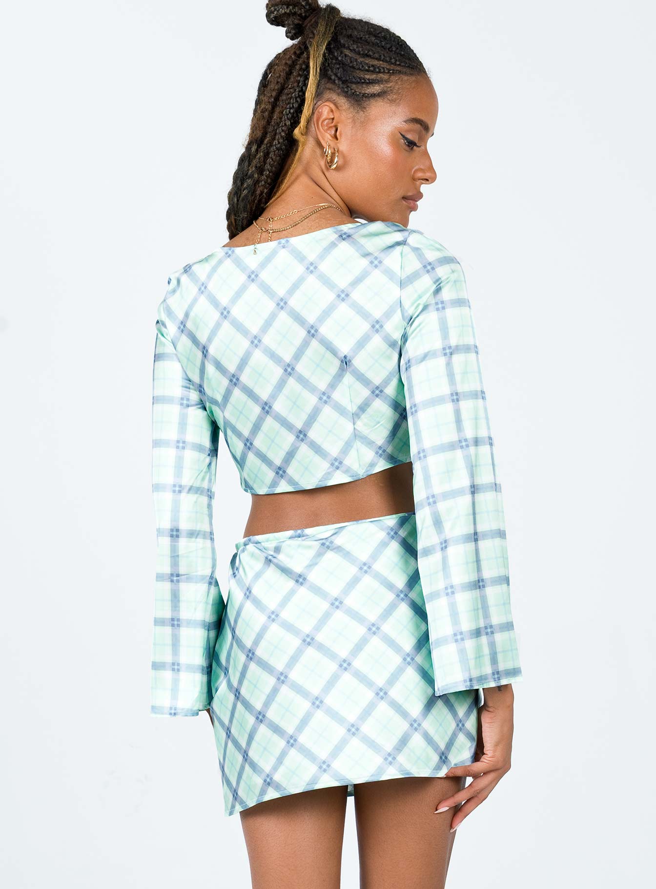 Sheena Set Green Check - Image 4