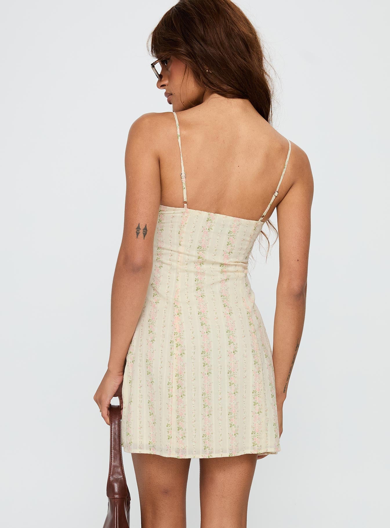 Peppie Mini Dress Multi Floral - Image 5
