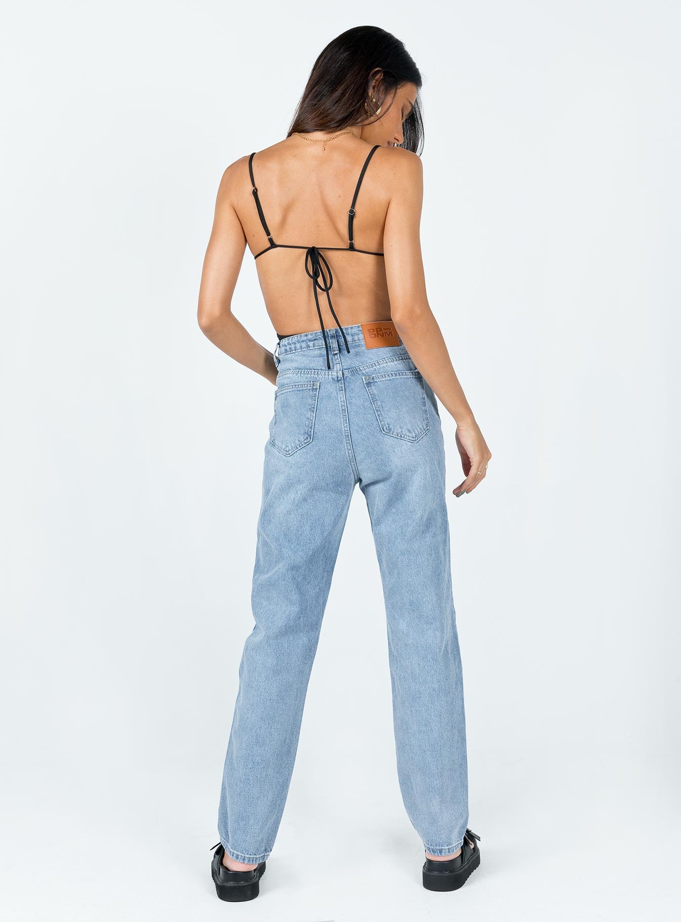 Calista Lightwash Denim Jeans - Image 4