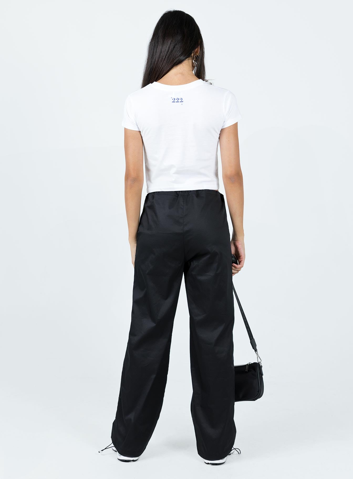 Connels Parachute Pants Black - Image 5