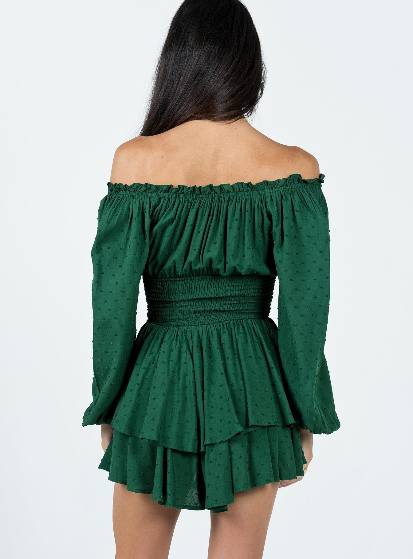 The Love Galore Long Sleeve Romper Green - Image 5