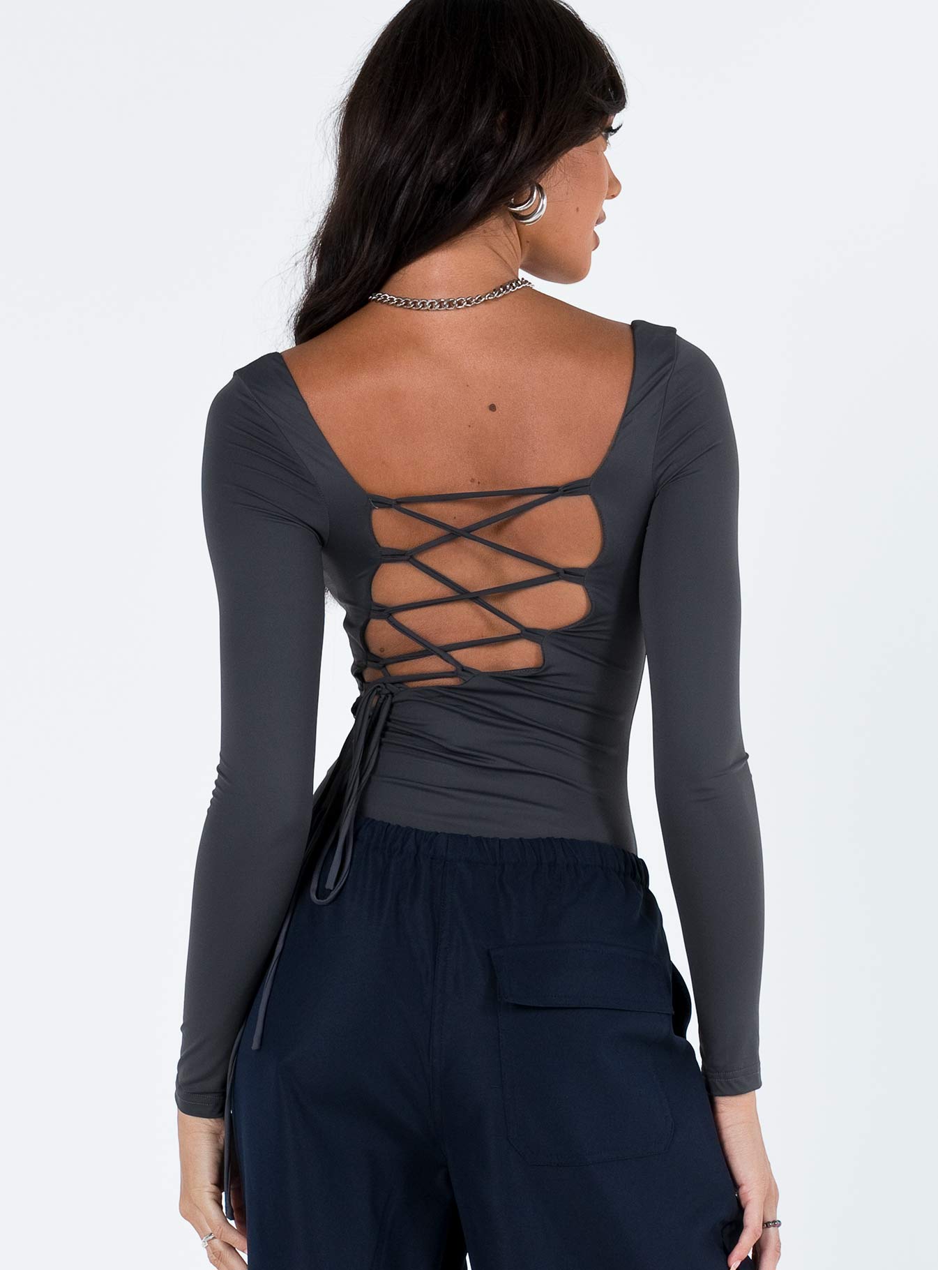 Corthay Bodysuit Grey - Image 5