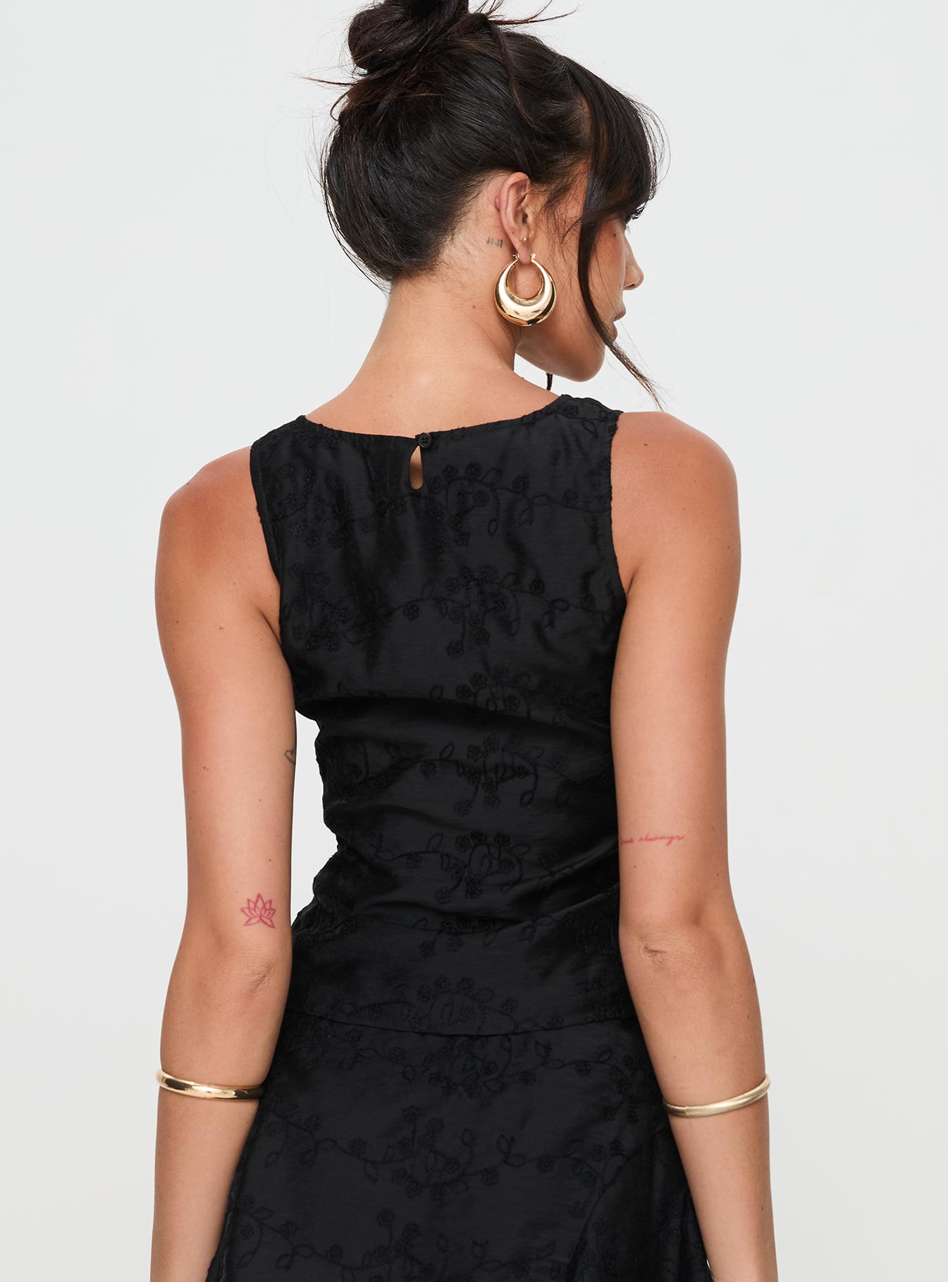 Perilla Lace Top Black - Image 5