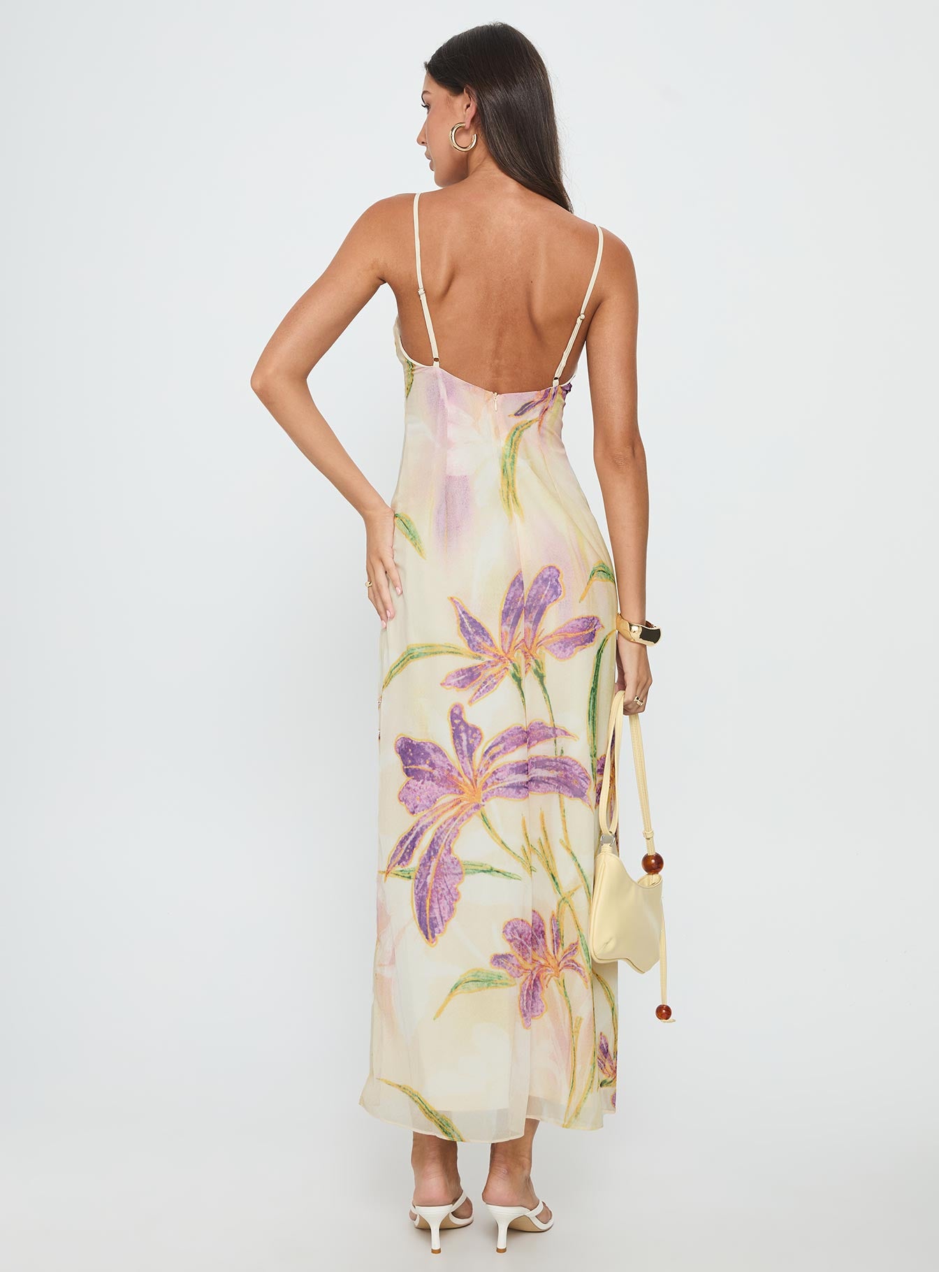 Isakaia Beaded Maxi Dress Floral / Multi - Image 5
