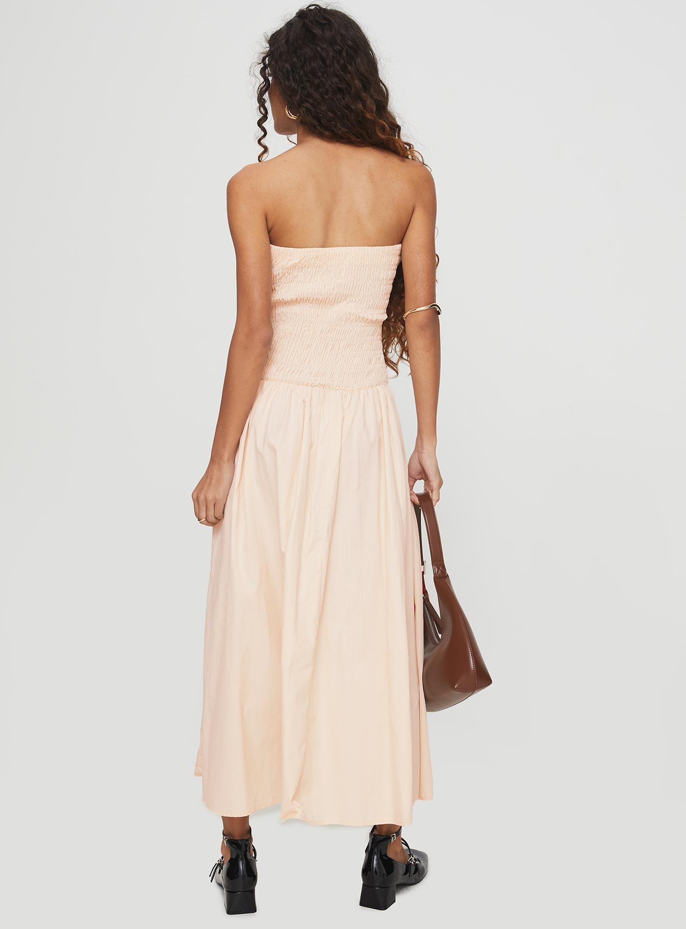 Atara Maxi Dress Cream - Image 4