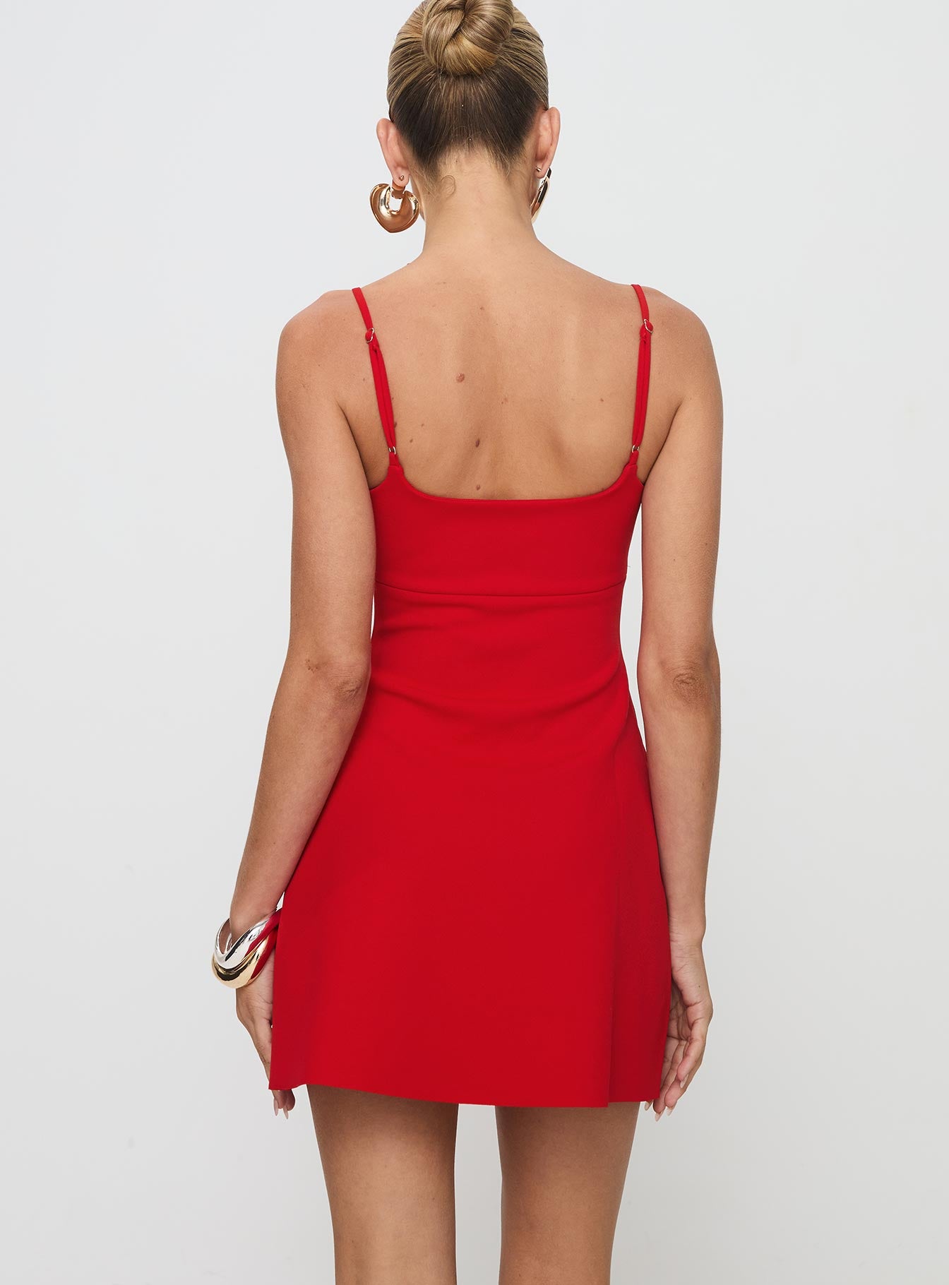 Rousselet Mini Dress Red - Image 5
