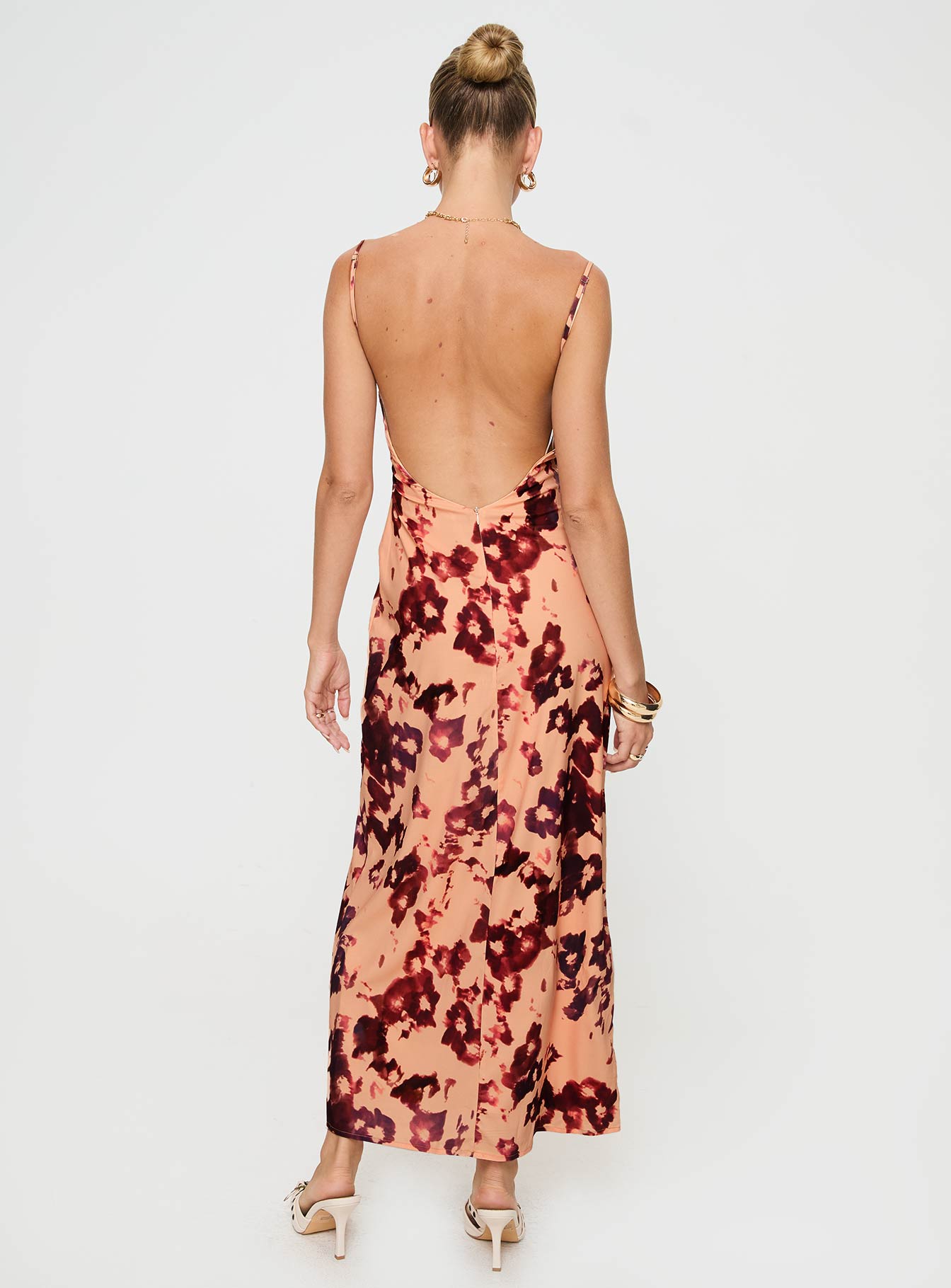 Gracele Maxi Dress Pink Floral - Image 5