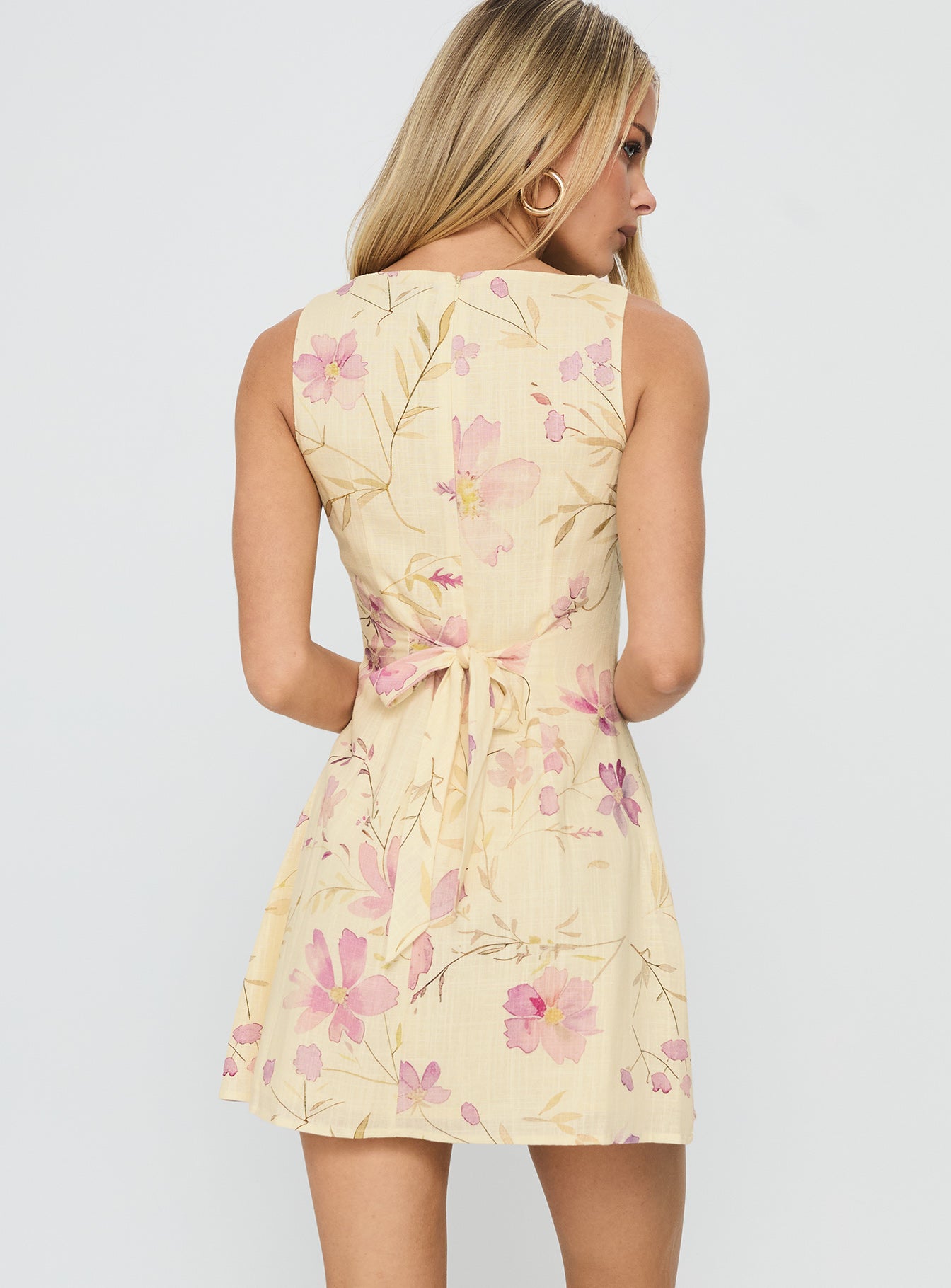 Alfalfa Mini Dress Floral Multi - Image 4