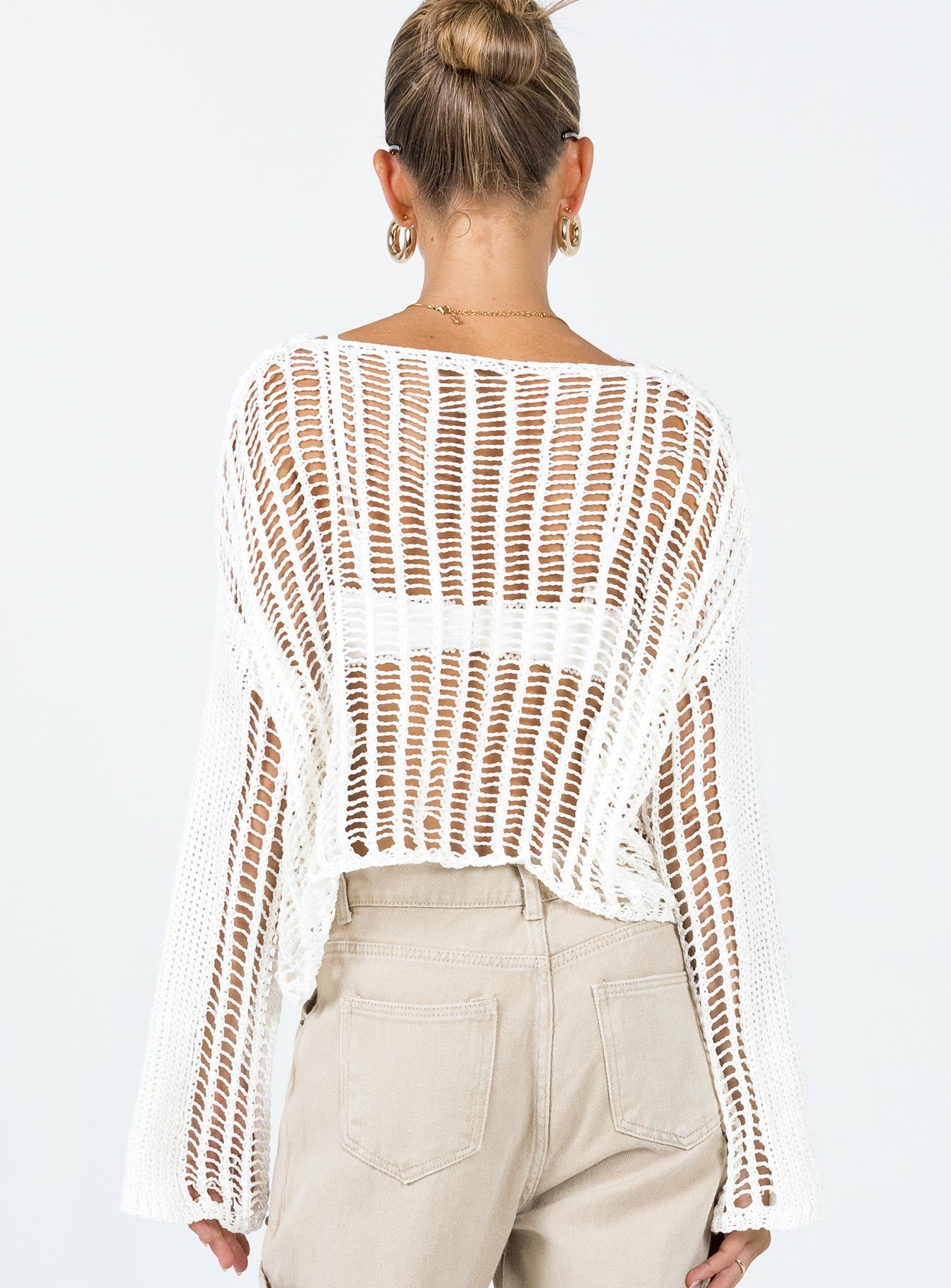 The Kennedy Sweater White Lower Impact - Image 5