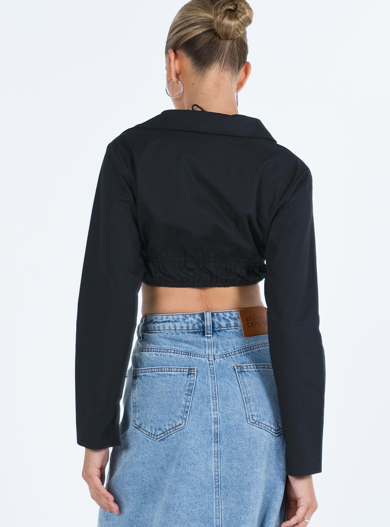 Corio Long Sleeve Top Black - Image 5