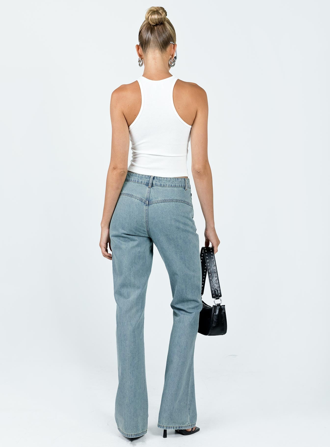 Rome Pants Light Denim - Image 5