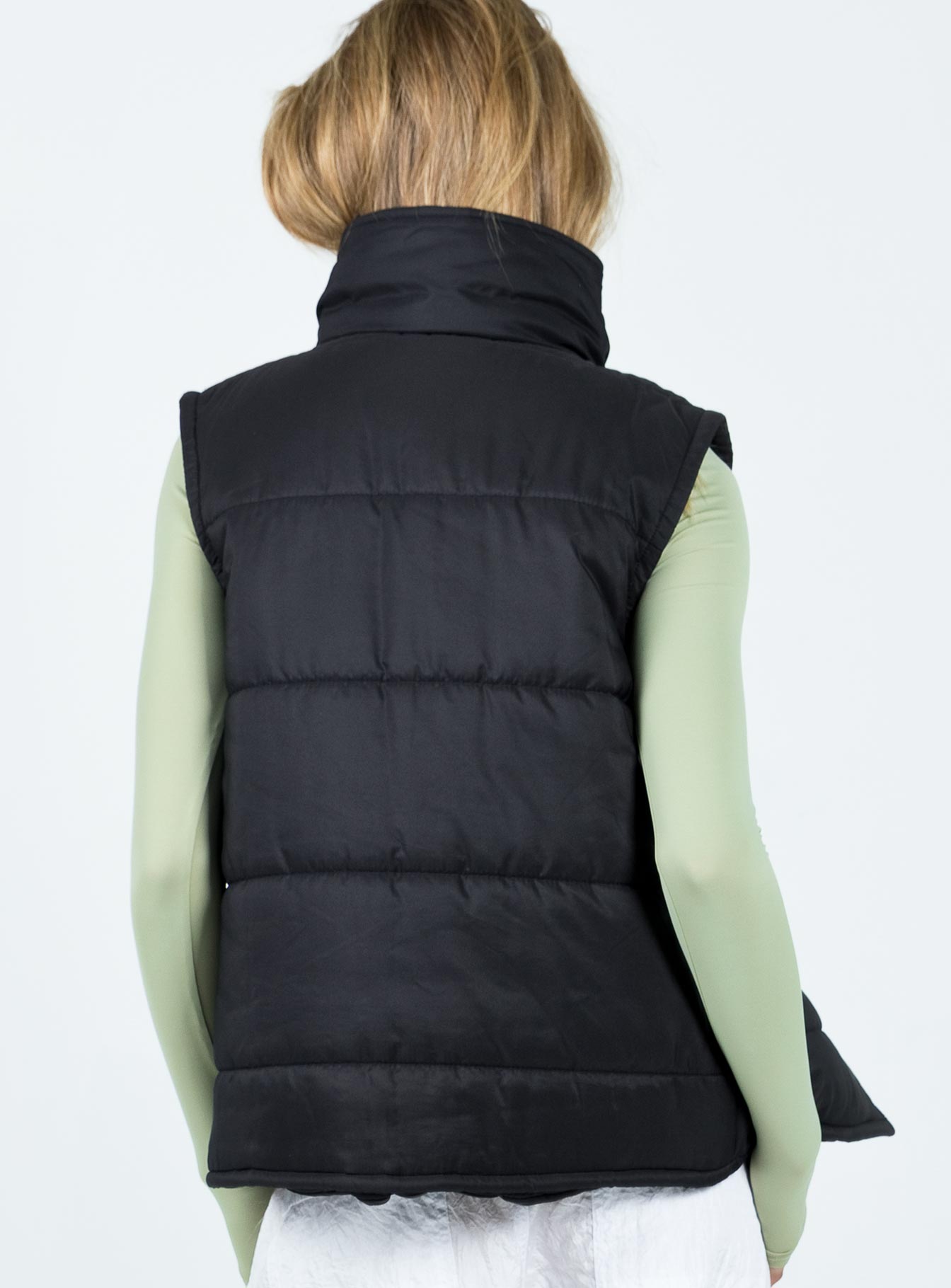 Coulter Puffer Vest Black - Image 4