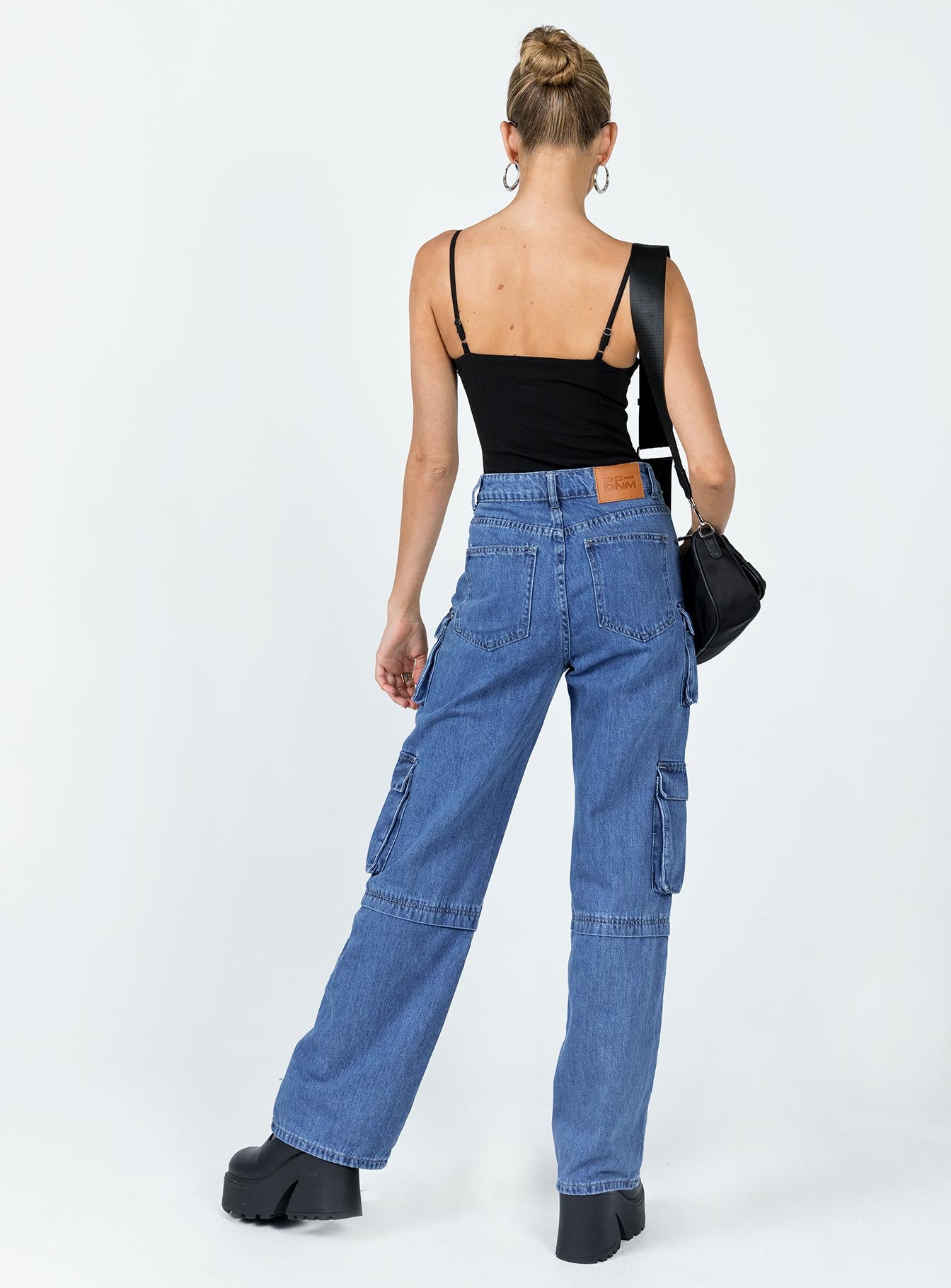 Darla Cargo Denim Jeans - Image 5