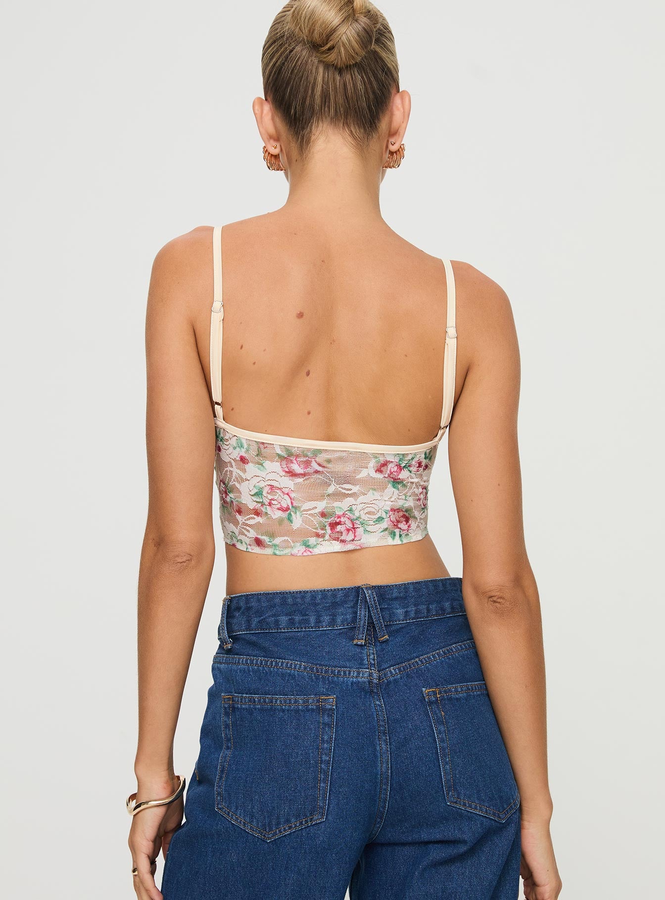 Romania Top Cream / Floral - Image 5