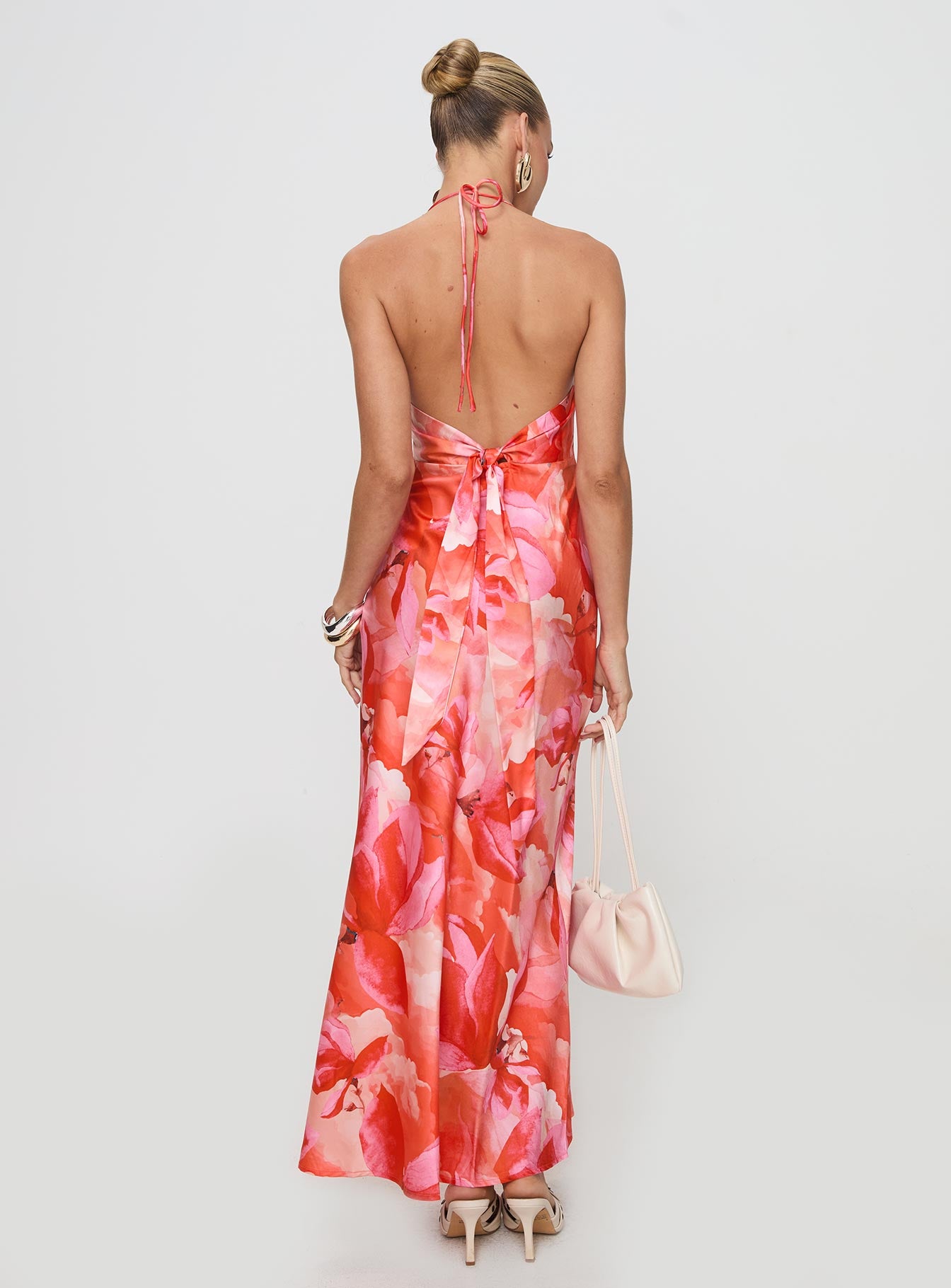 Simor Maxi Dress Red - Image 5