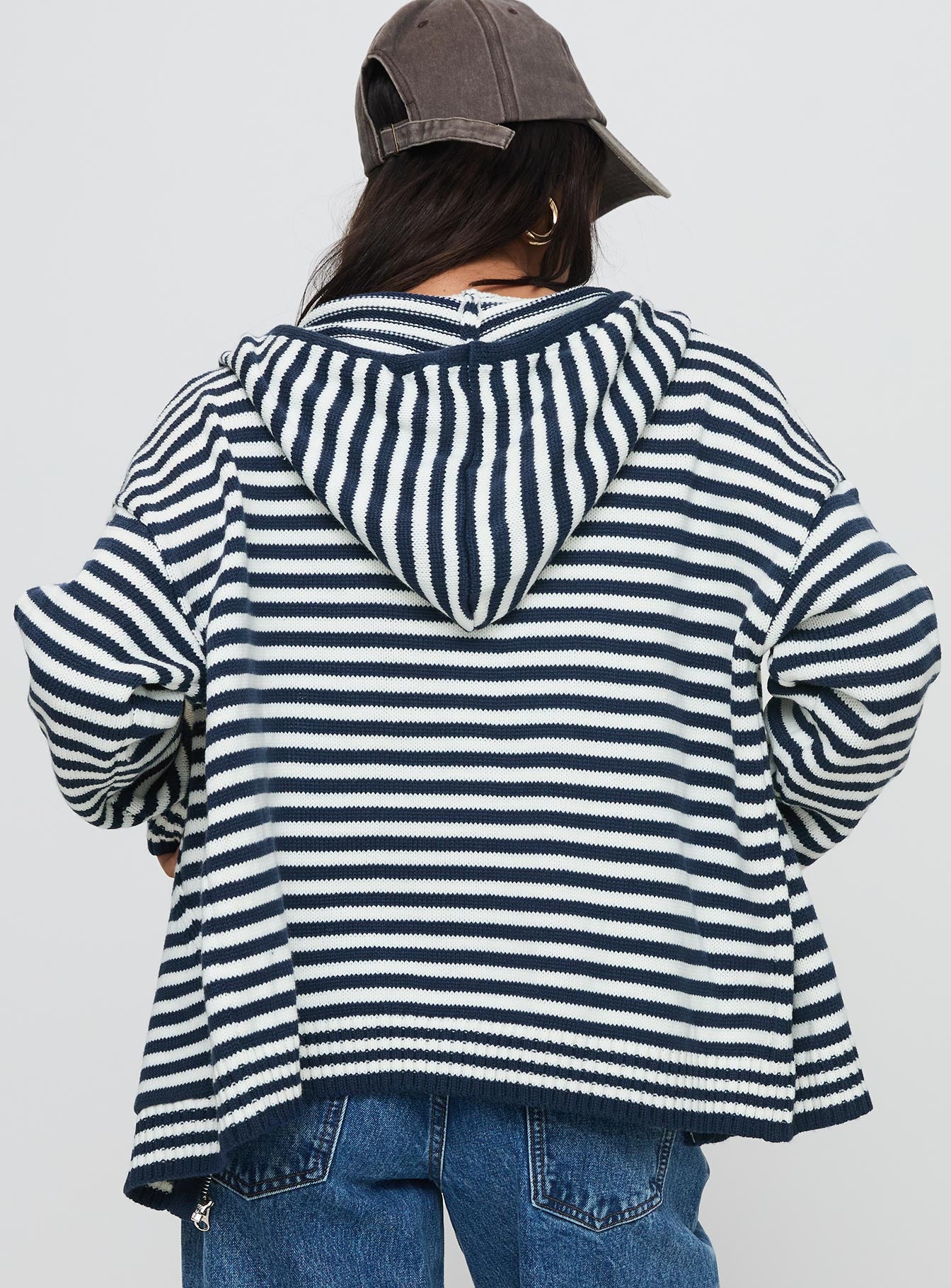 Brienna Zip Jacket Navy - Image 5