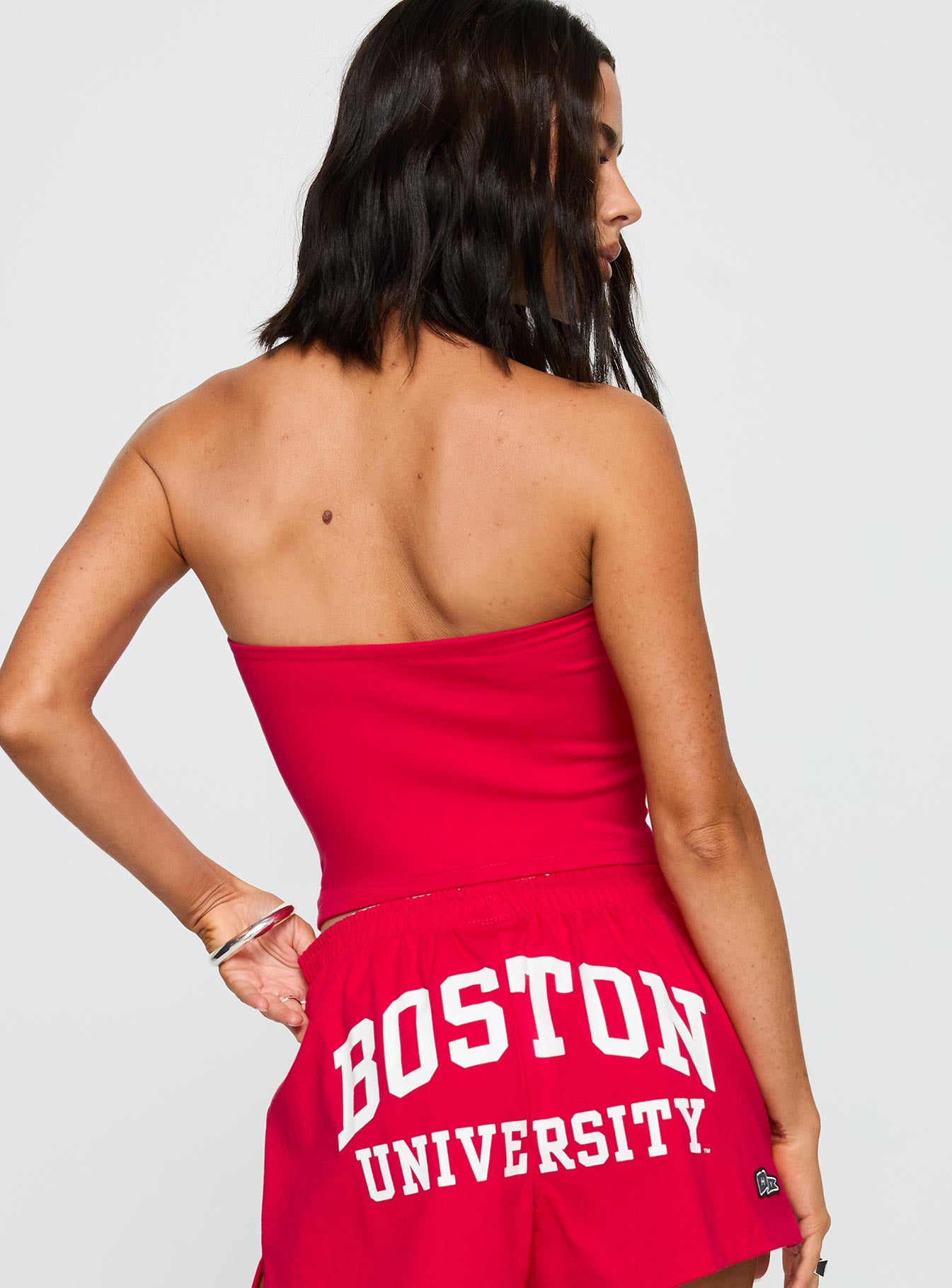 Boston University Tube Top Red - Image 5