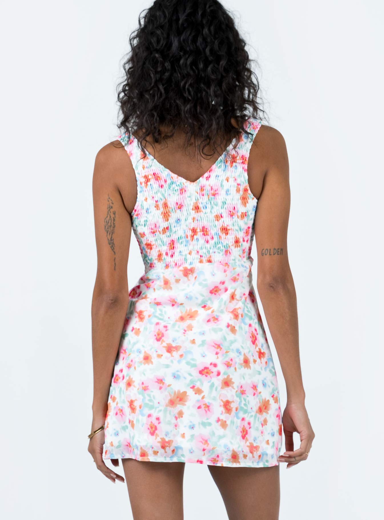 Bareena Mini Dress Multi - Image 5