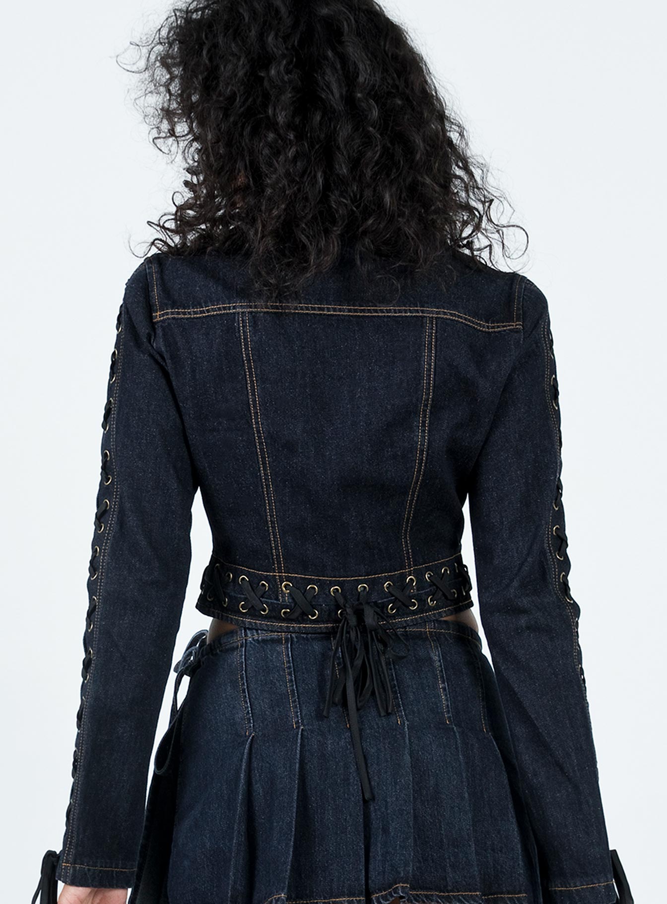 Berlin Jacket Dark Denim - Image 5
