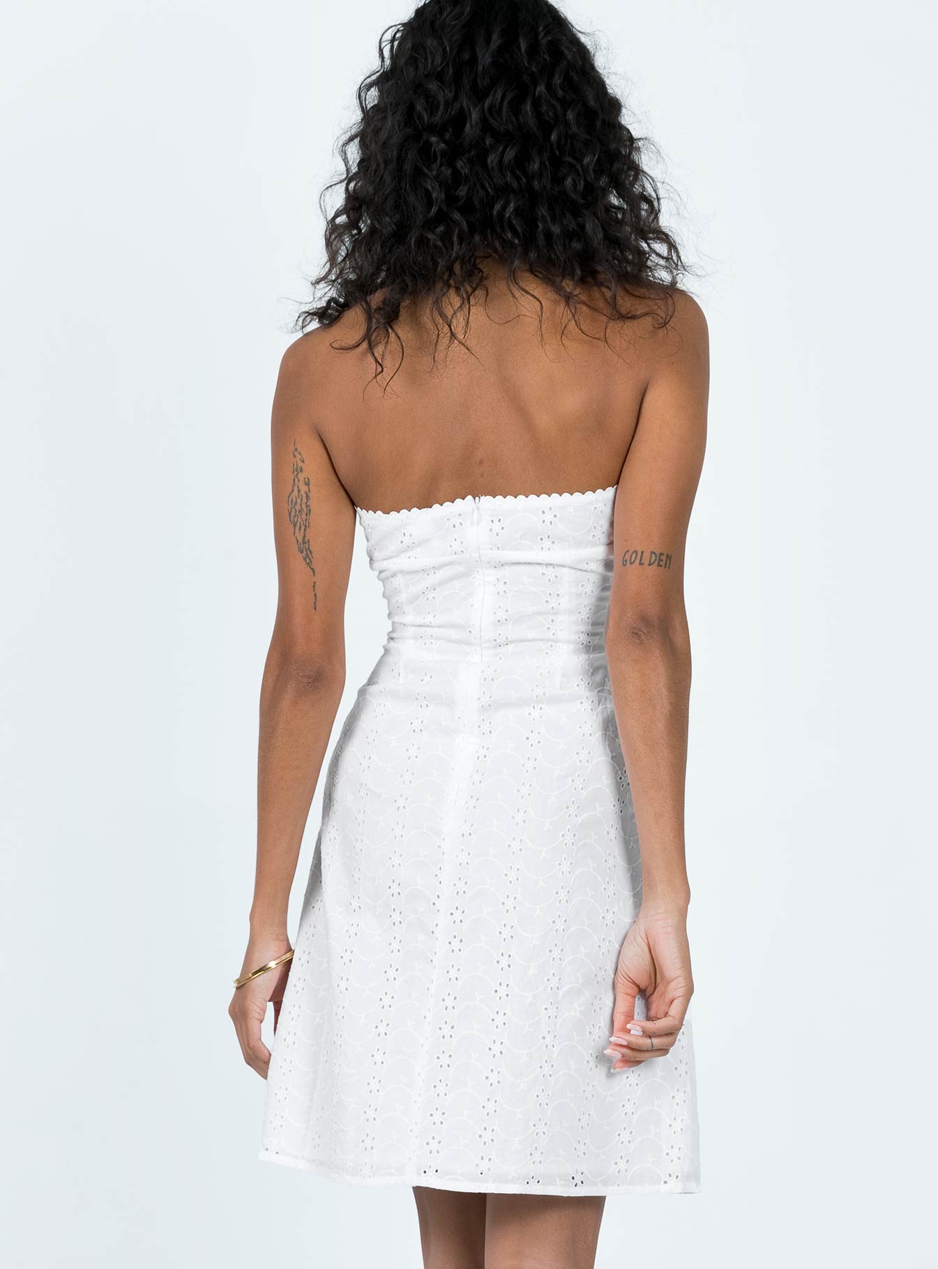 Parle Anglais Dress White - Image 5