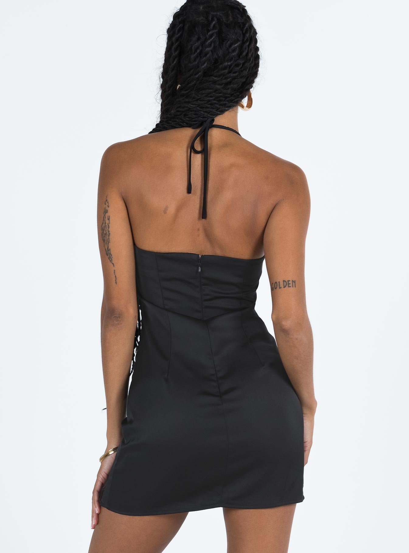 Hassie Mini Dress Black - Image 5