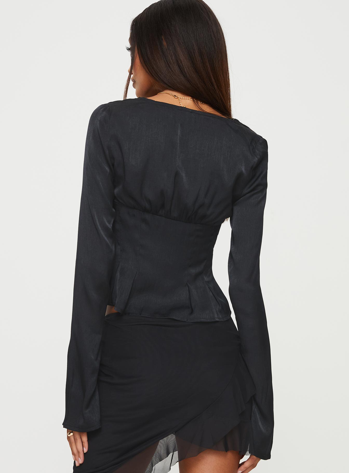 Lil Sweetheart Top Black - Image 5