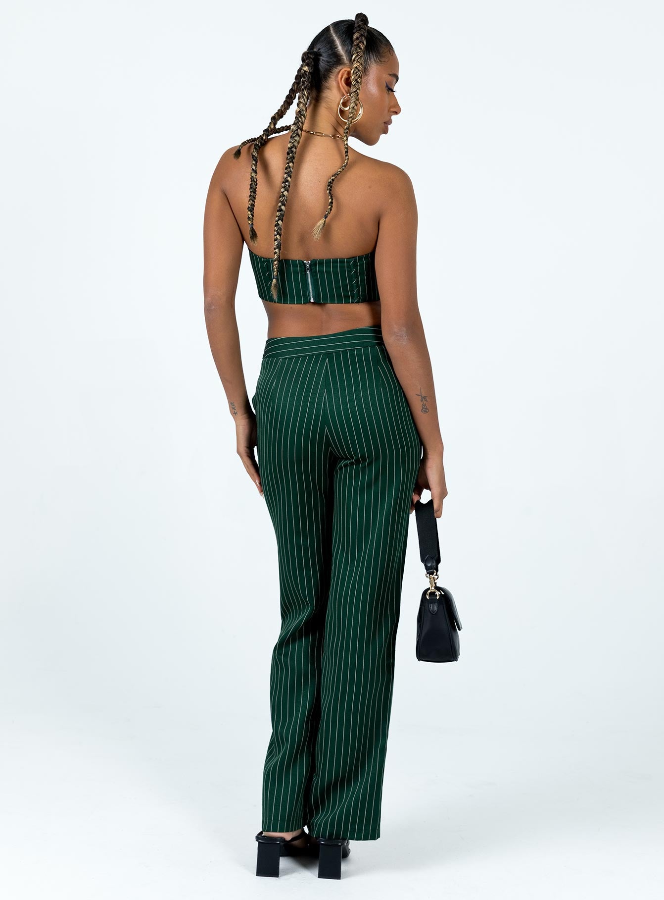 Gerri Set Green Stripe - Image 5