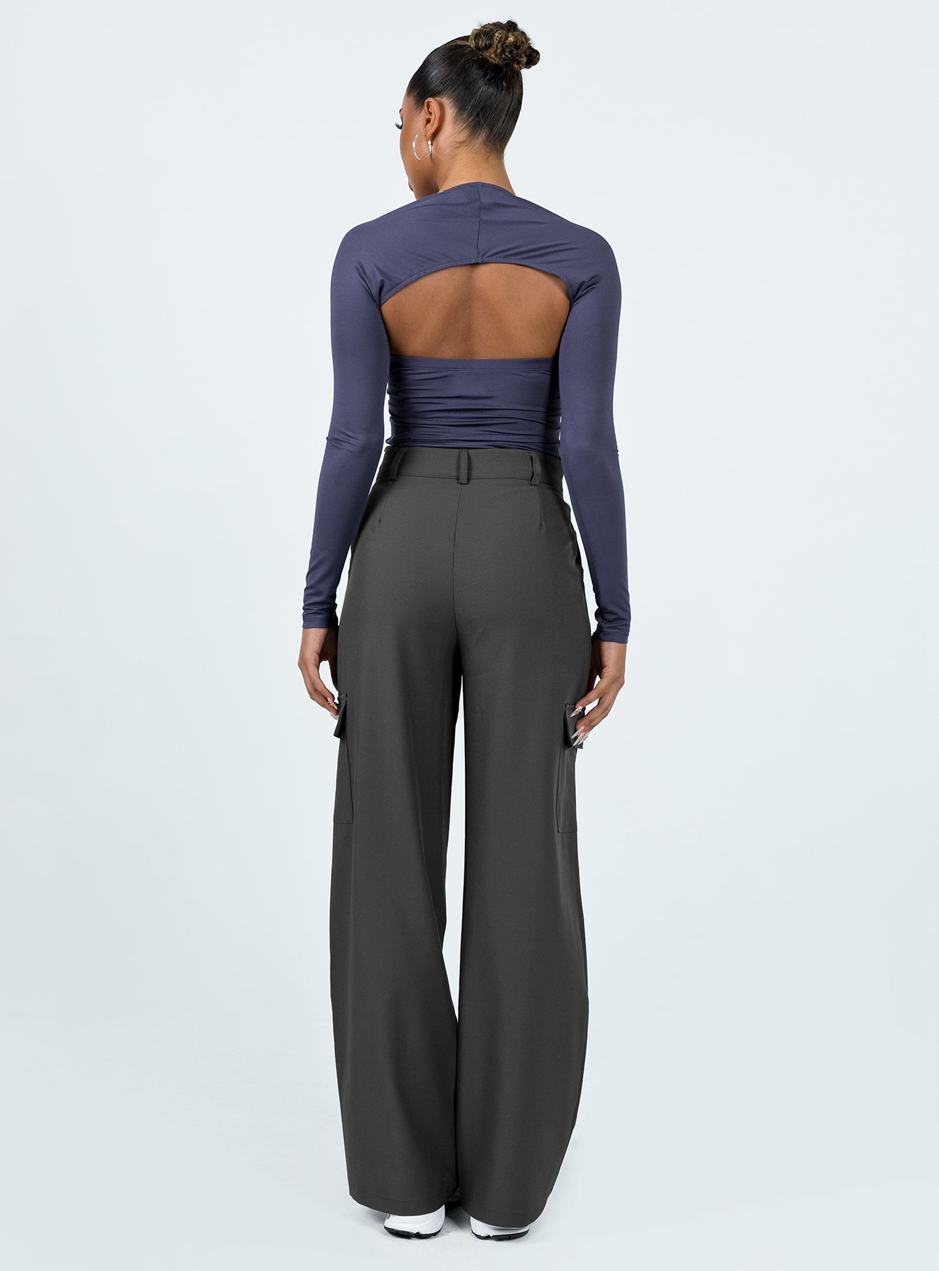 Archer Cargo Pants Slate - Image 4