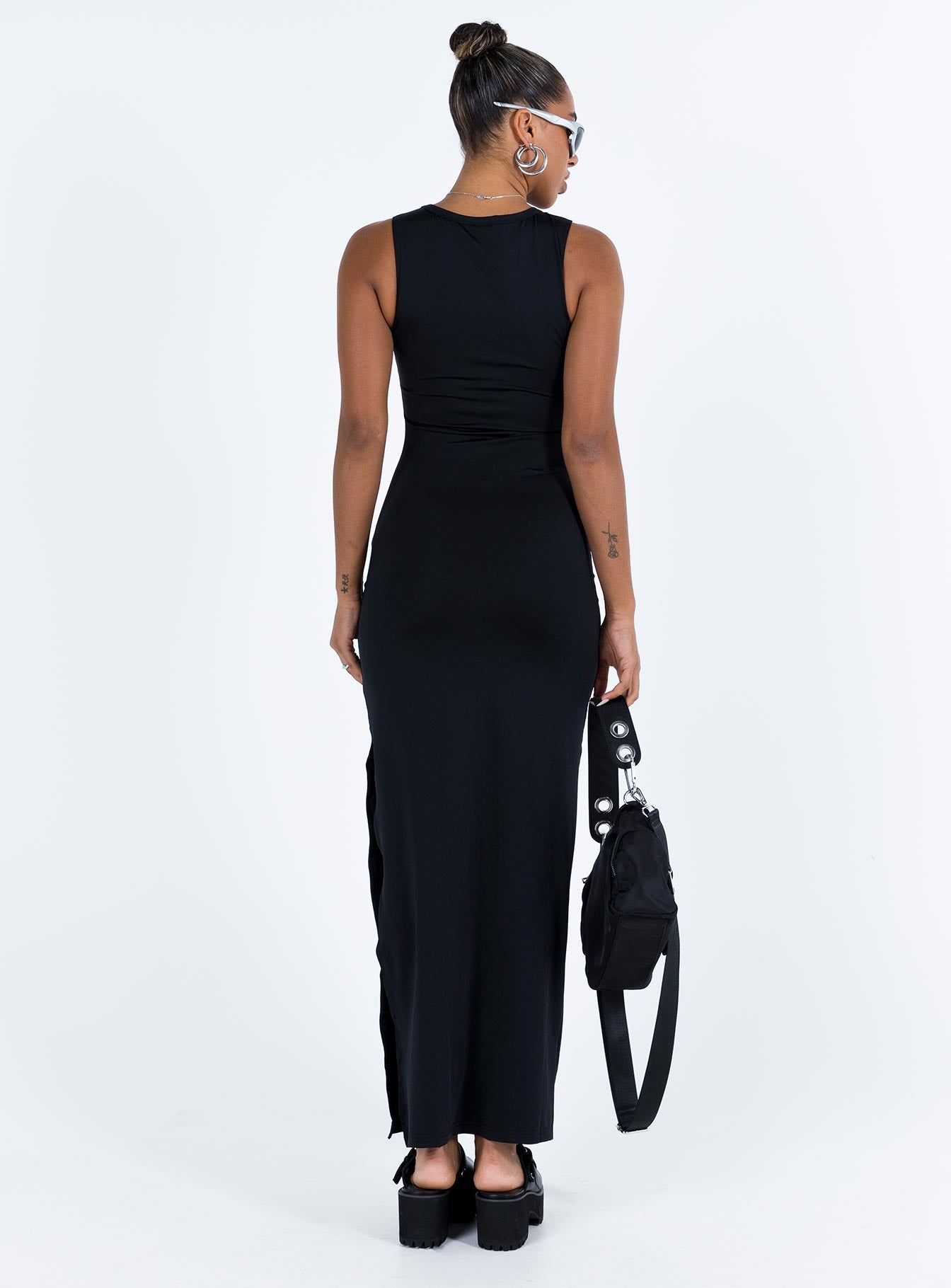 Bena Maxi Dress Black - Image 5