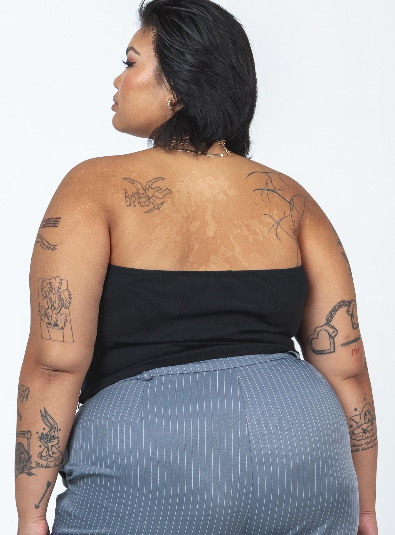 Rosehill Strapless Top Black Curve - Image 5