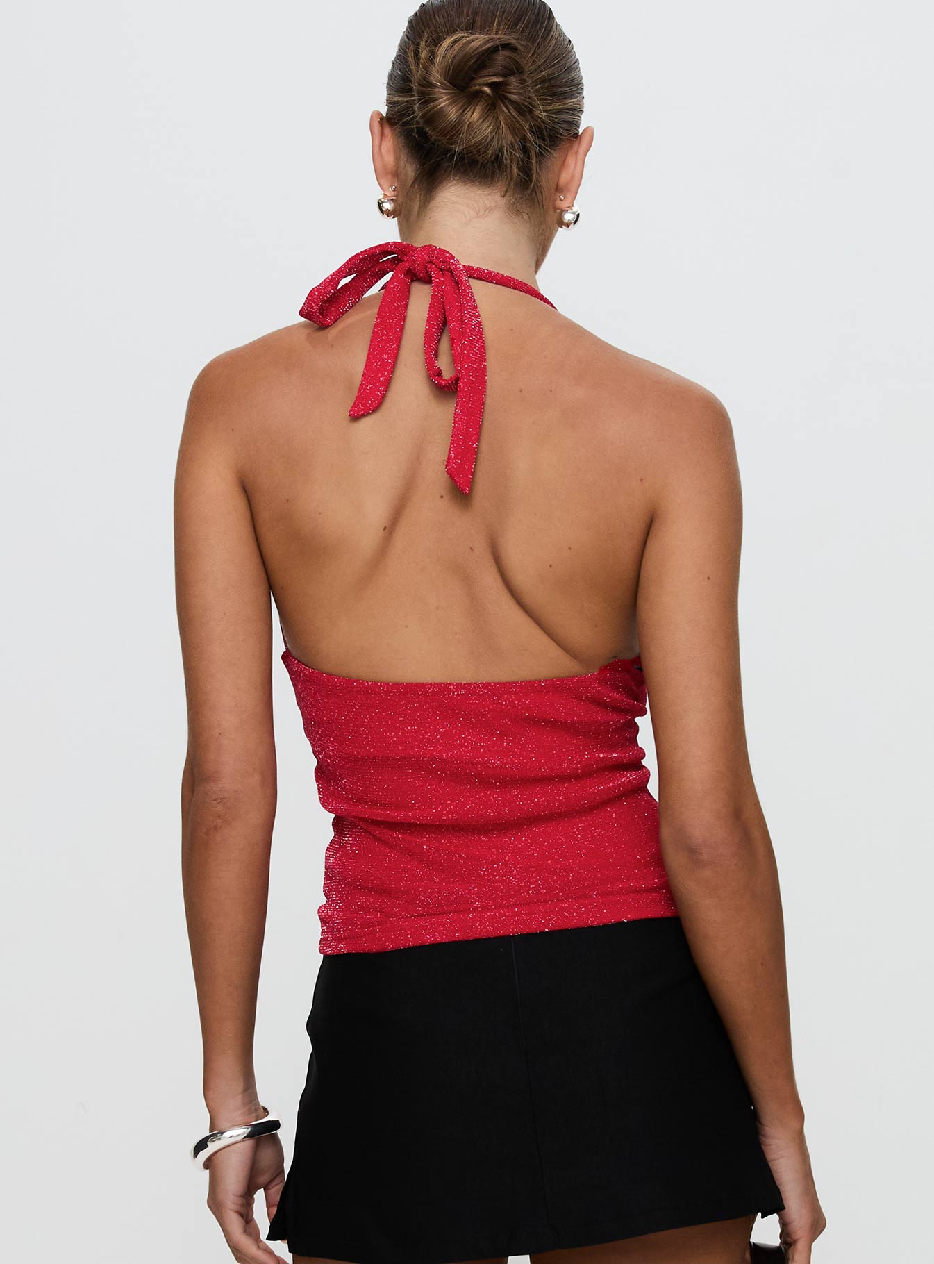 Allende Halter Top Red - Image 5
