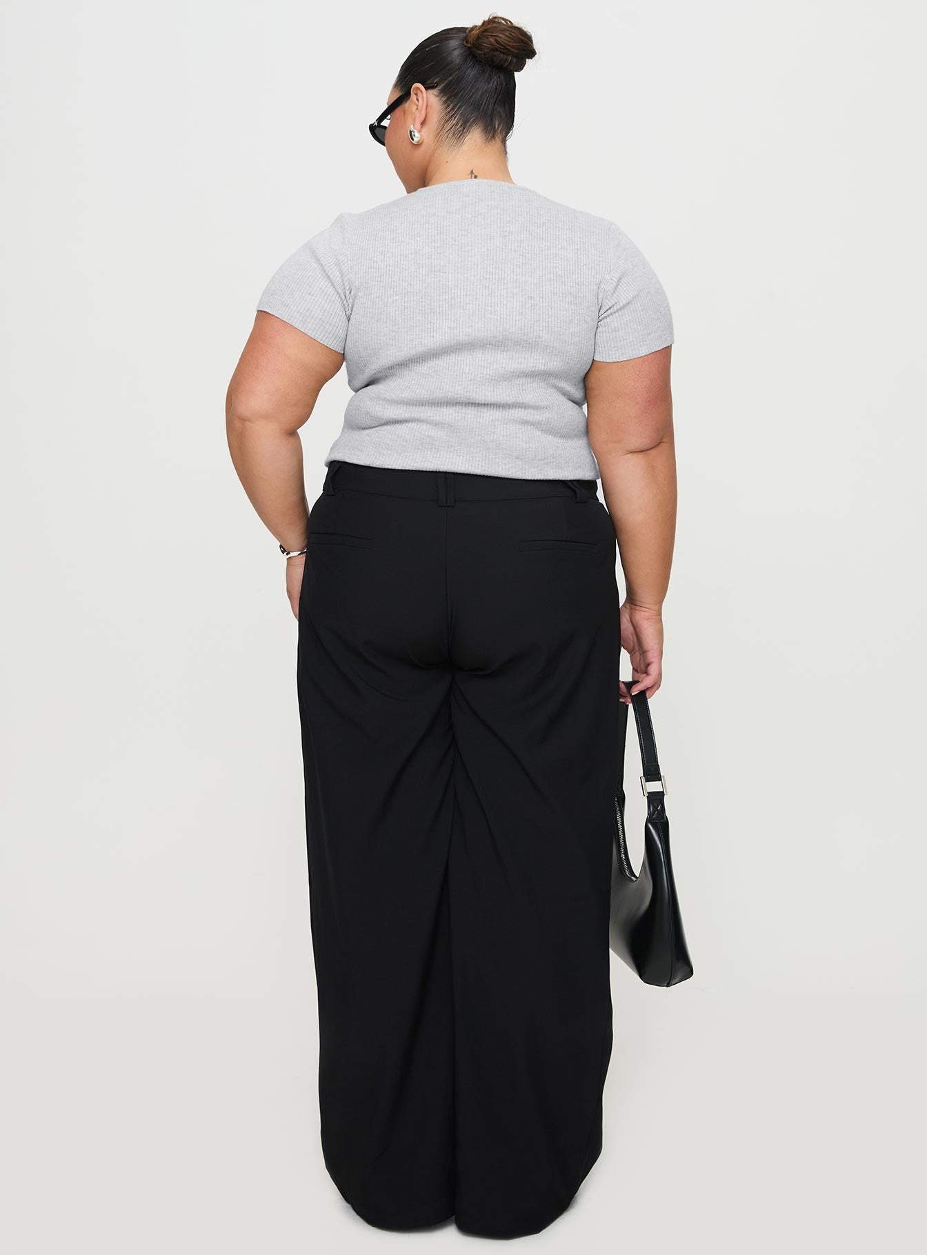 Sallon Low Rise Pants Black - Image 10