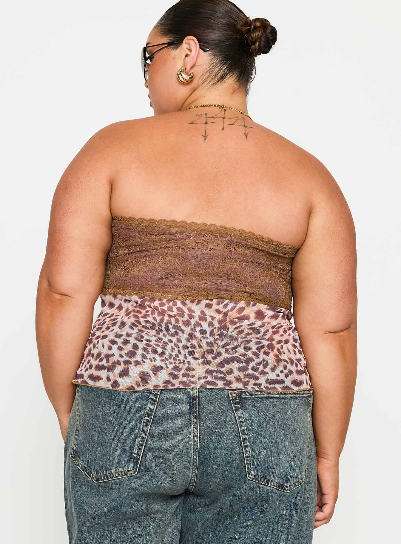 Art Deco Top Brown Curve - Image 5