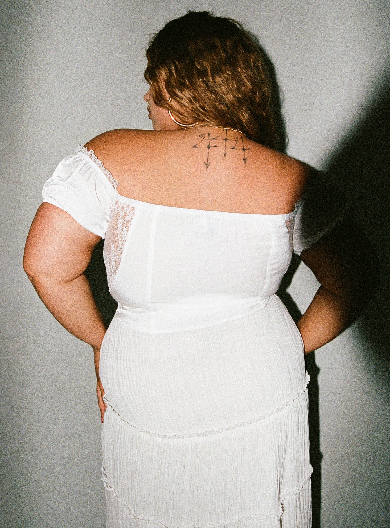 Cooloola Corset Top White Curve - Image 3