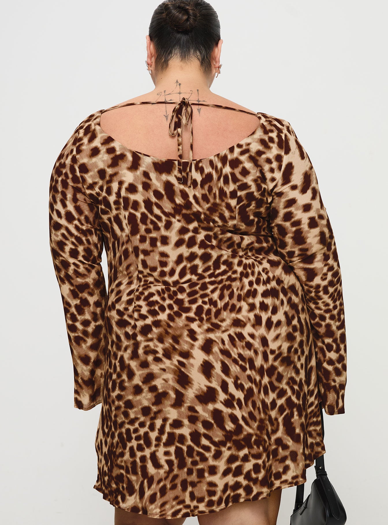 Halo Bias Mini Dress Leopard Curve - Image 5