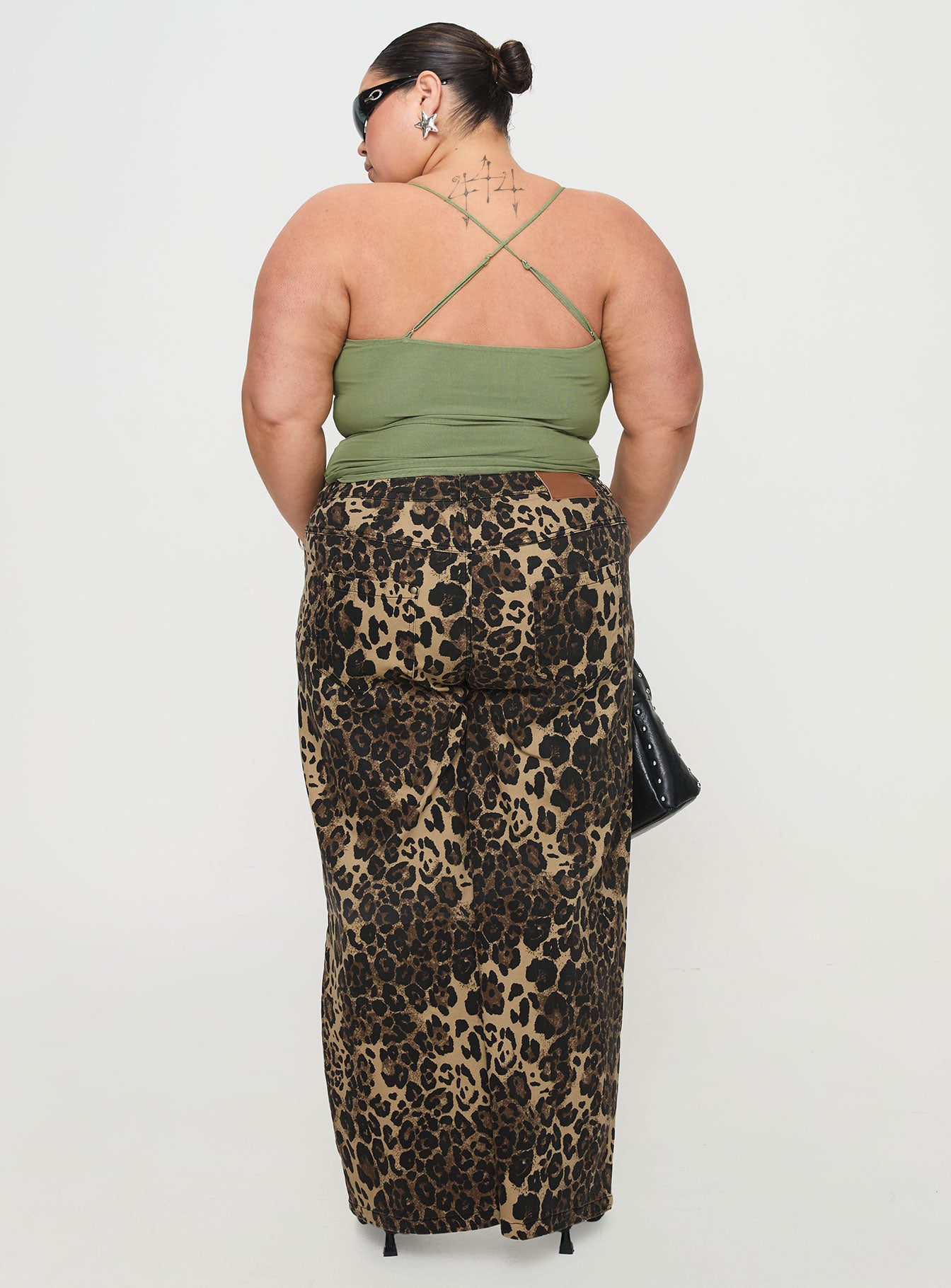 Pantar Low Rise Pants Leopard Curve - Image 5