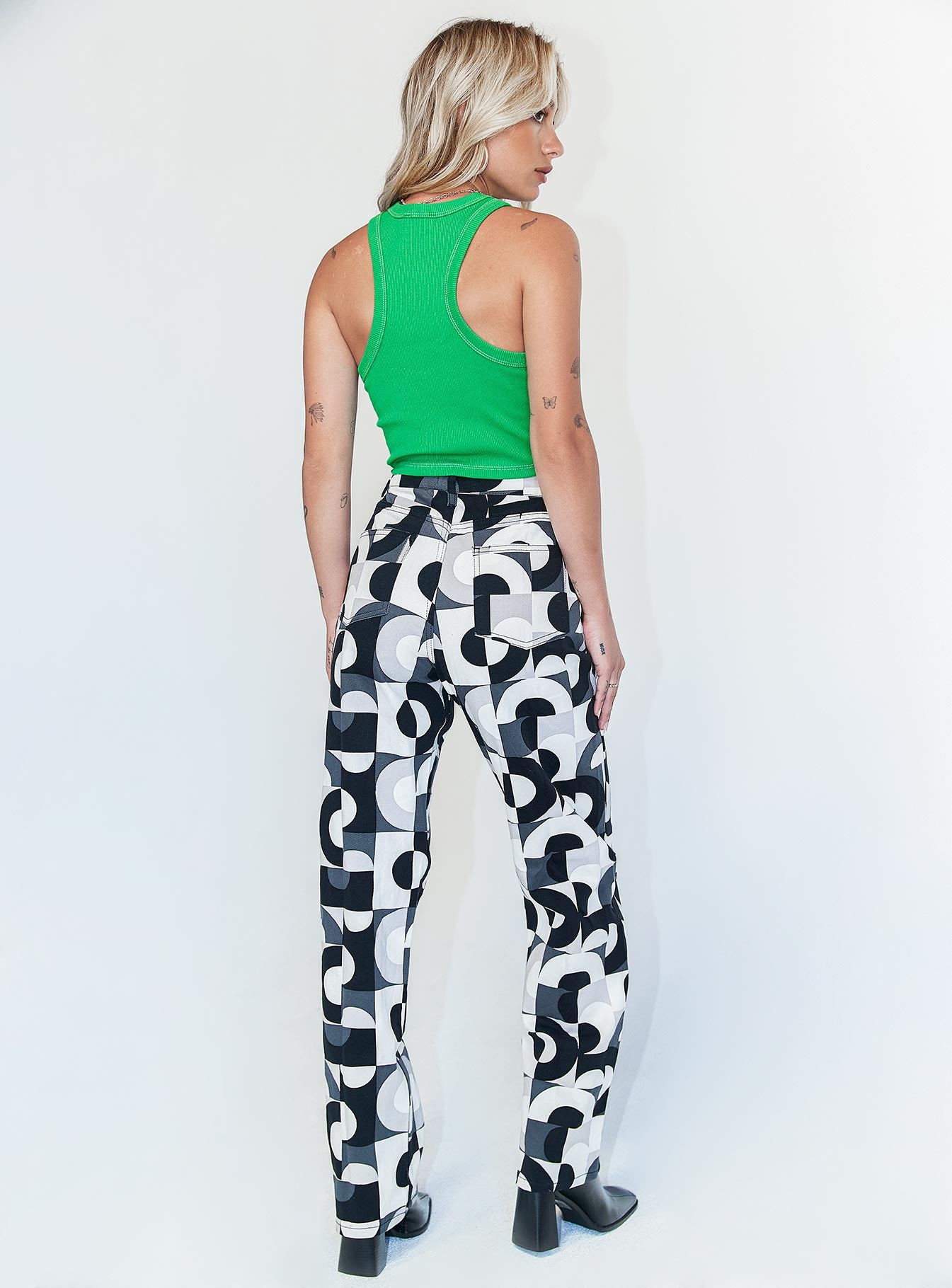 Motel Parallel Jeans Retro Optic Spot - Image 4