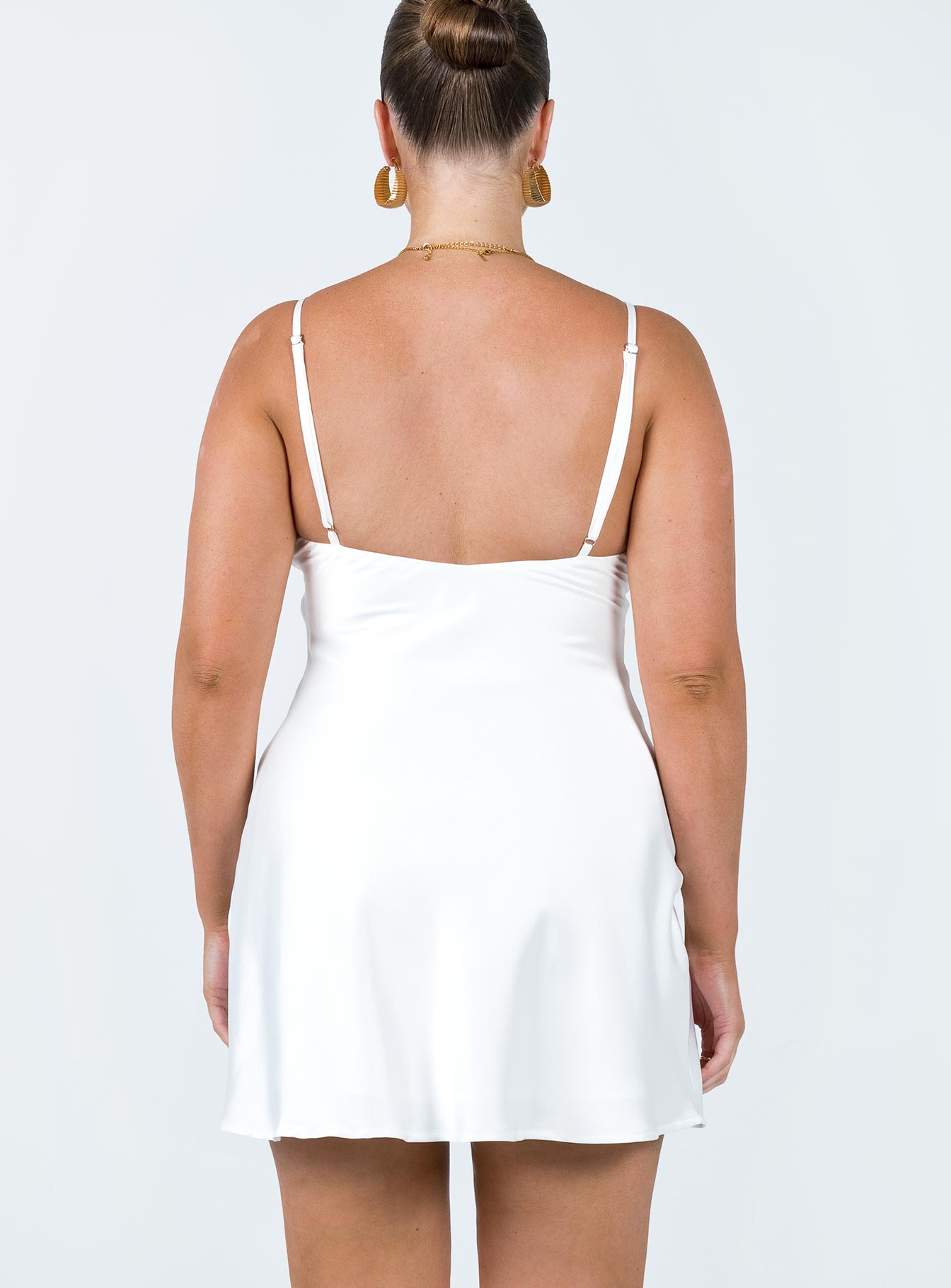 Kalesi Mini Dress White - Image 5