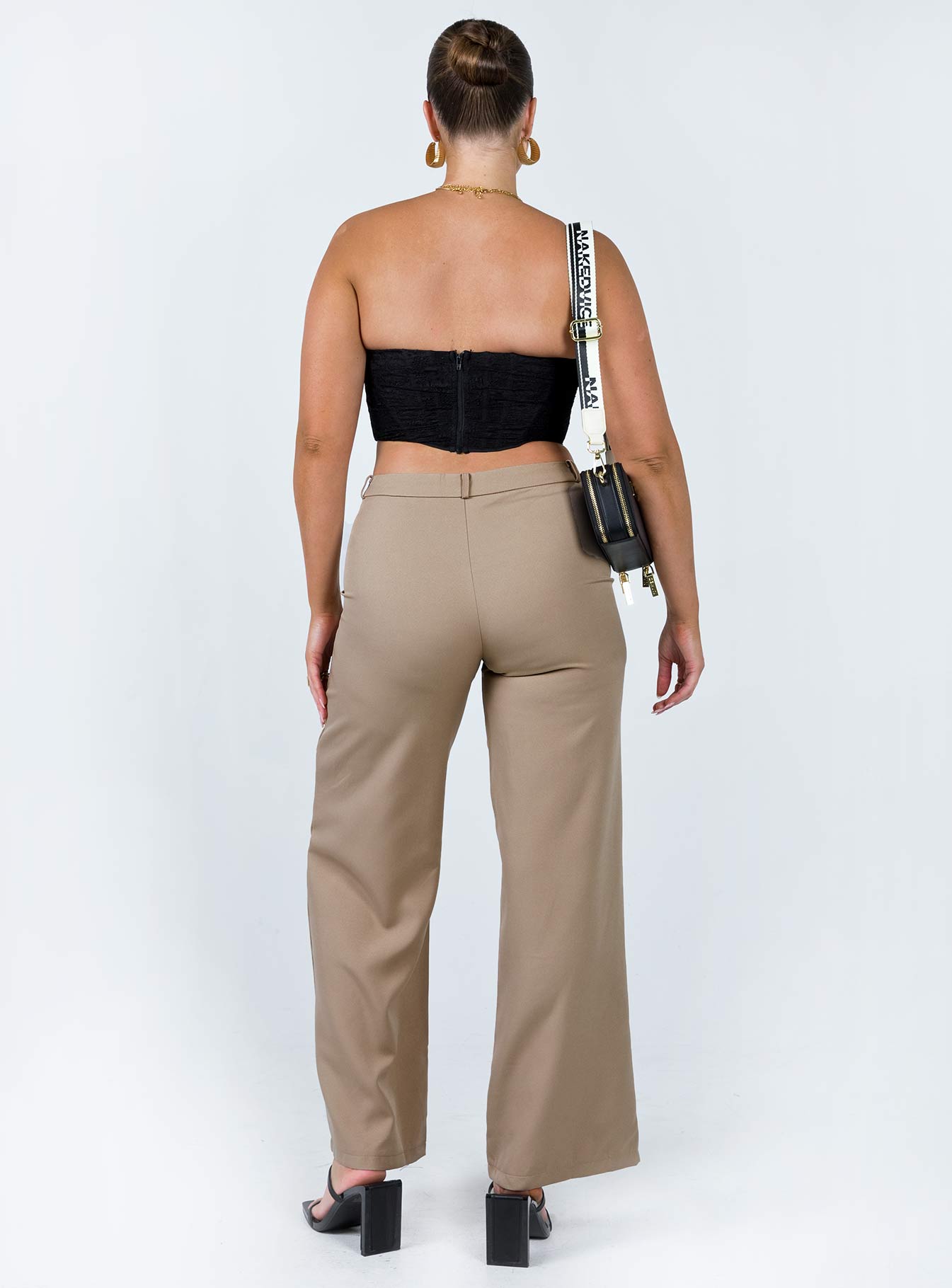 Rozzila Pants Taupe - Image 4