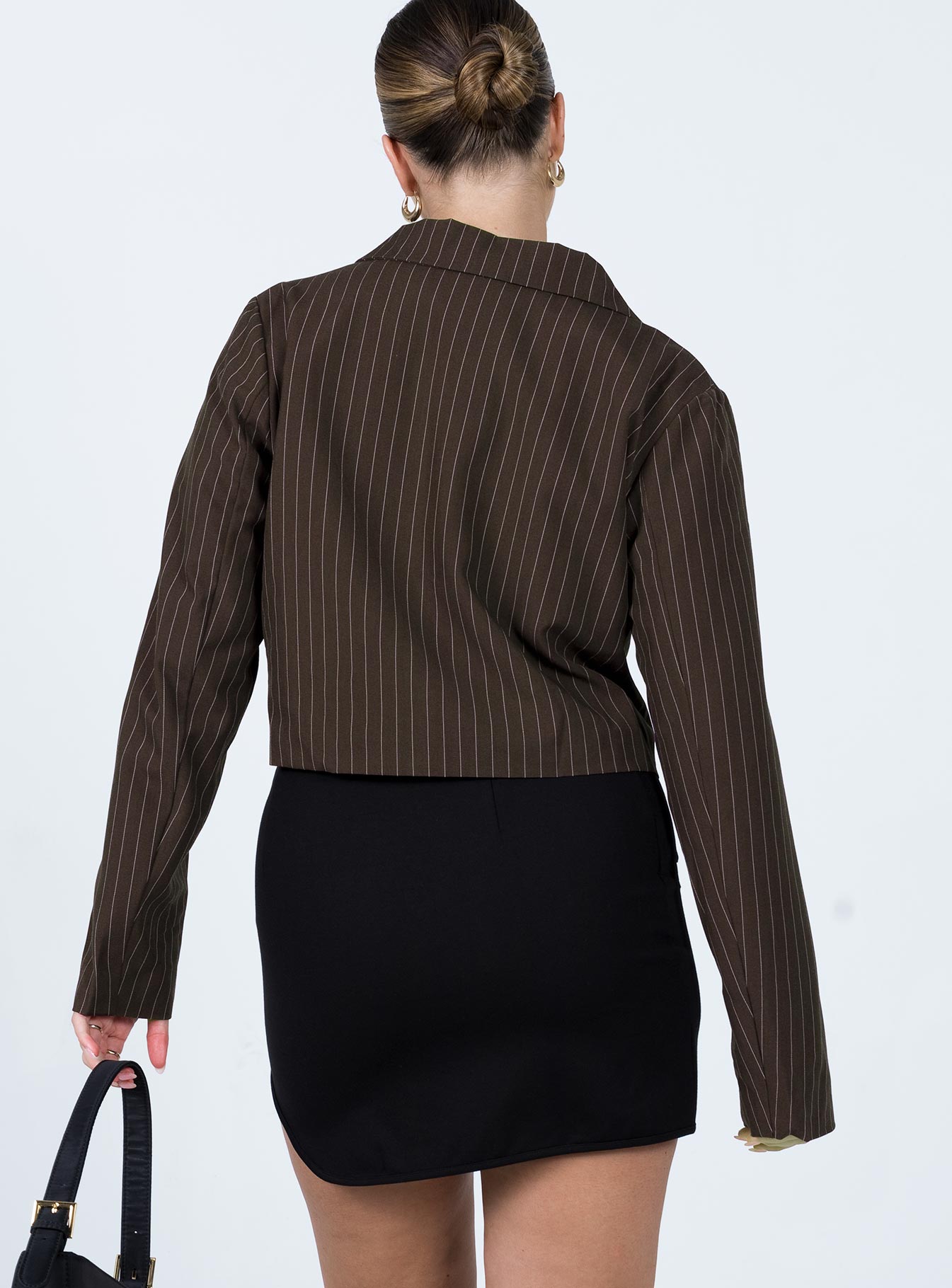 Jadene Mini Skirt Black - Image 5