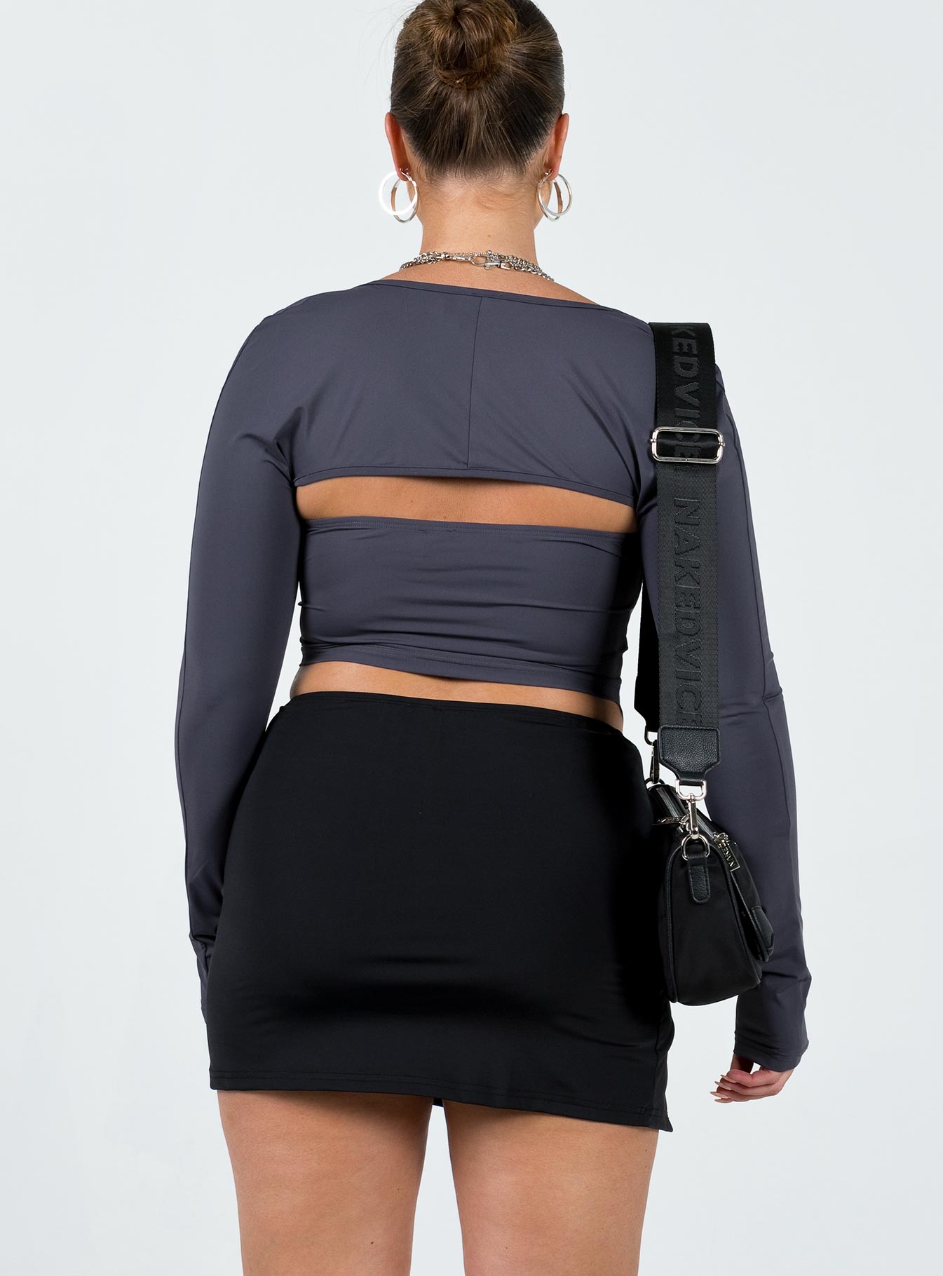 Lowell Mini Skirt Black - Image 5