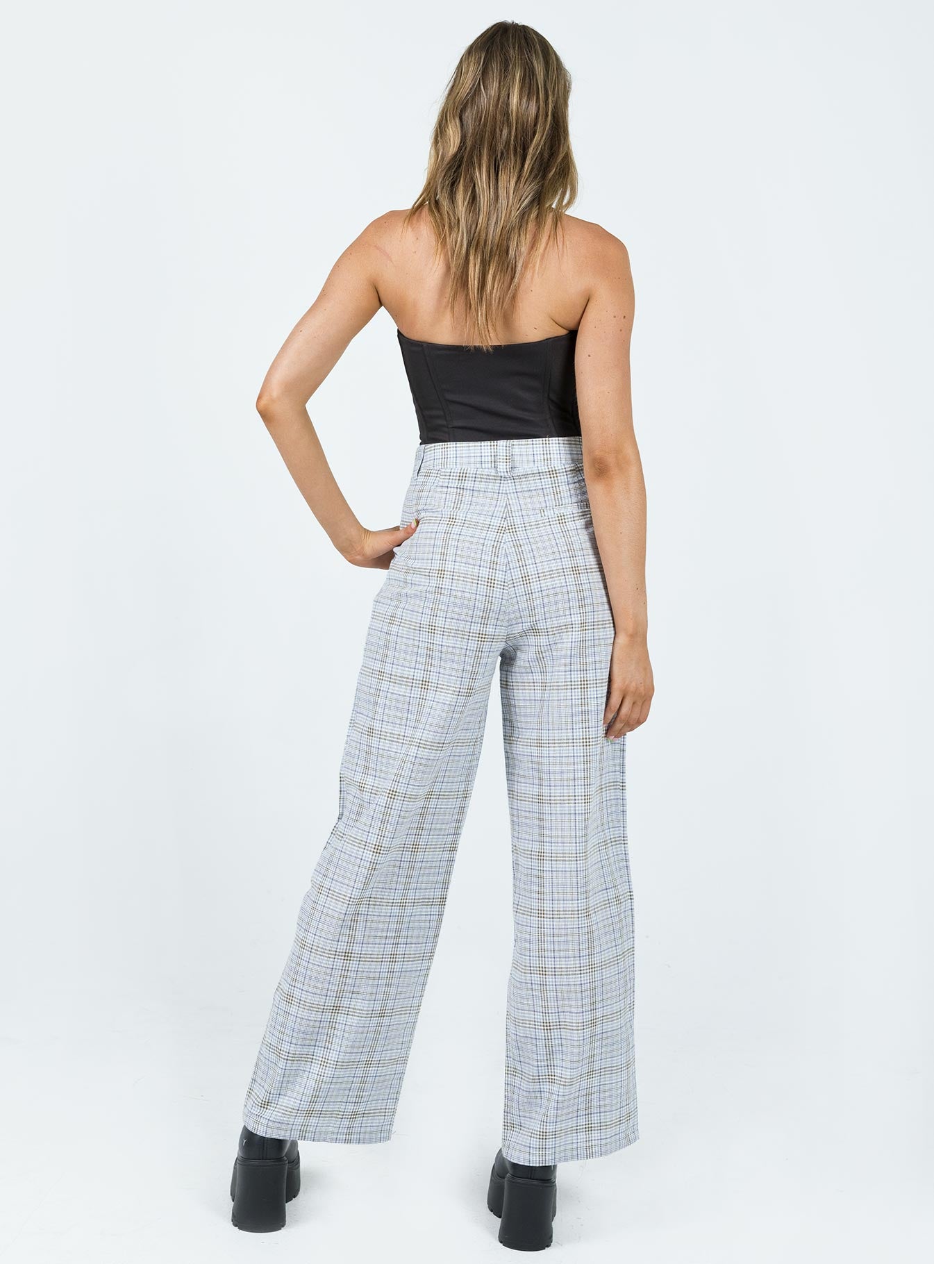 Sebastian Pant Blue Plaid - Image 4