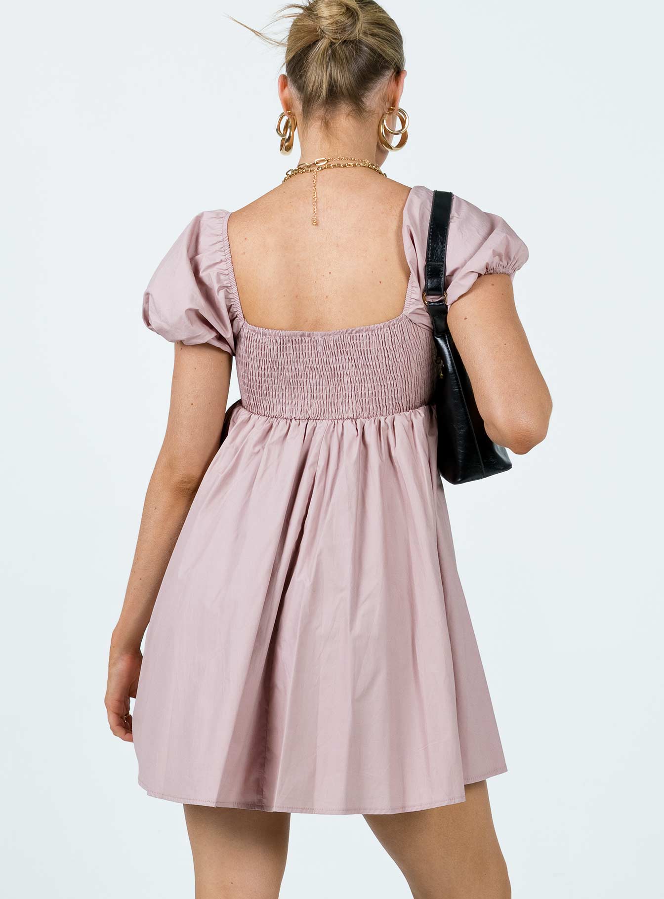 Getaway Mini Dress Pink - Image 4