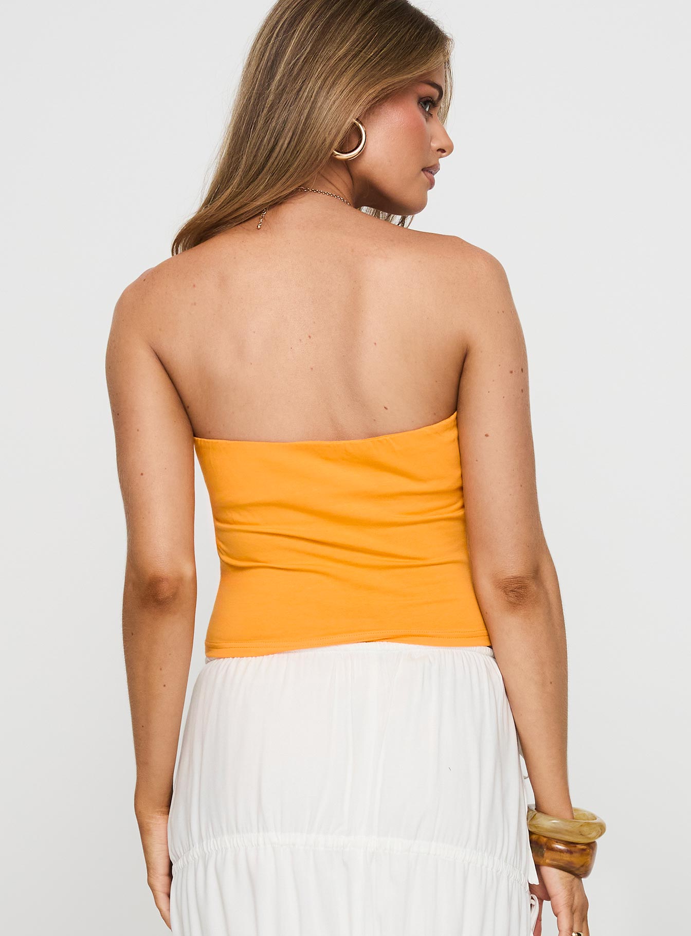 Peaches Tube Top Orange - Image 5