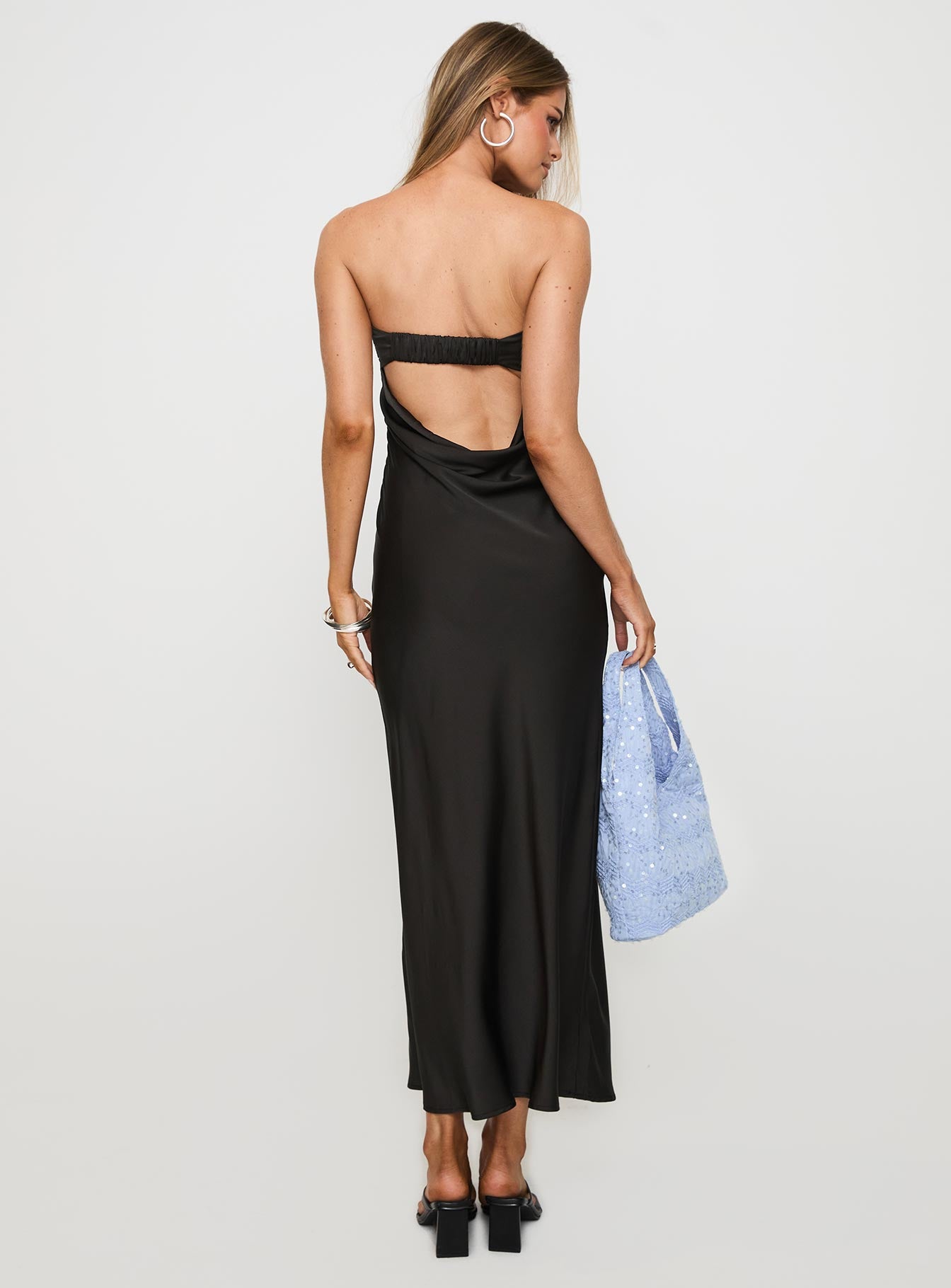 Shaun Midi Dress Black - Image 5